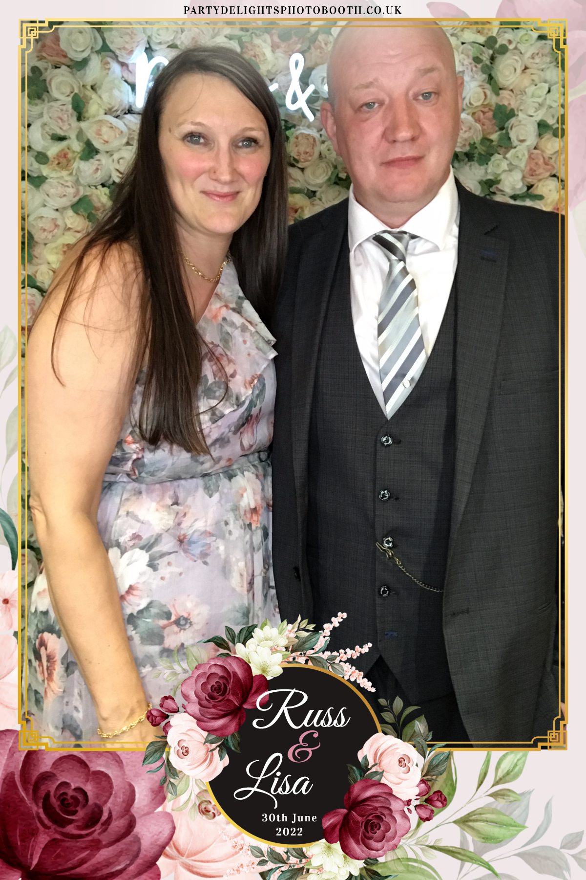 Russ & Lisa's Wedding | View more photos from the event at gallery.partydelightsphotobooth.co.uk/u/PartyDelightsPhotoBooth/Russ-Lisas-Wedding
