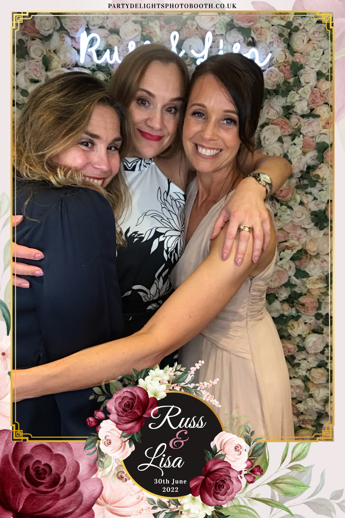 Russ & Lisa's Wedding | View more photos from the event at gallery.partydelightsphotobooth.co.uk/u/PartyDelightsPhotoBooth/Russ-Lisas-Wedding