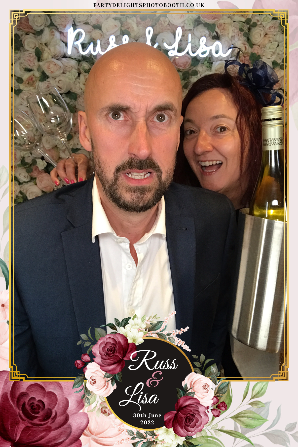 Russ & Lisa's Wedding | View more photos from the event at gallery.partydelightsphotobooth.co.uk/u/PartyDelightsPhotoBooth/Russ-Lisas-Wedding