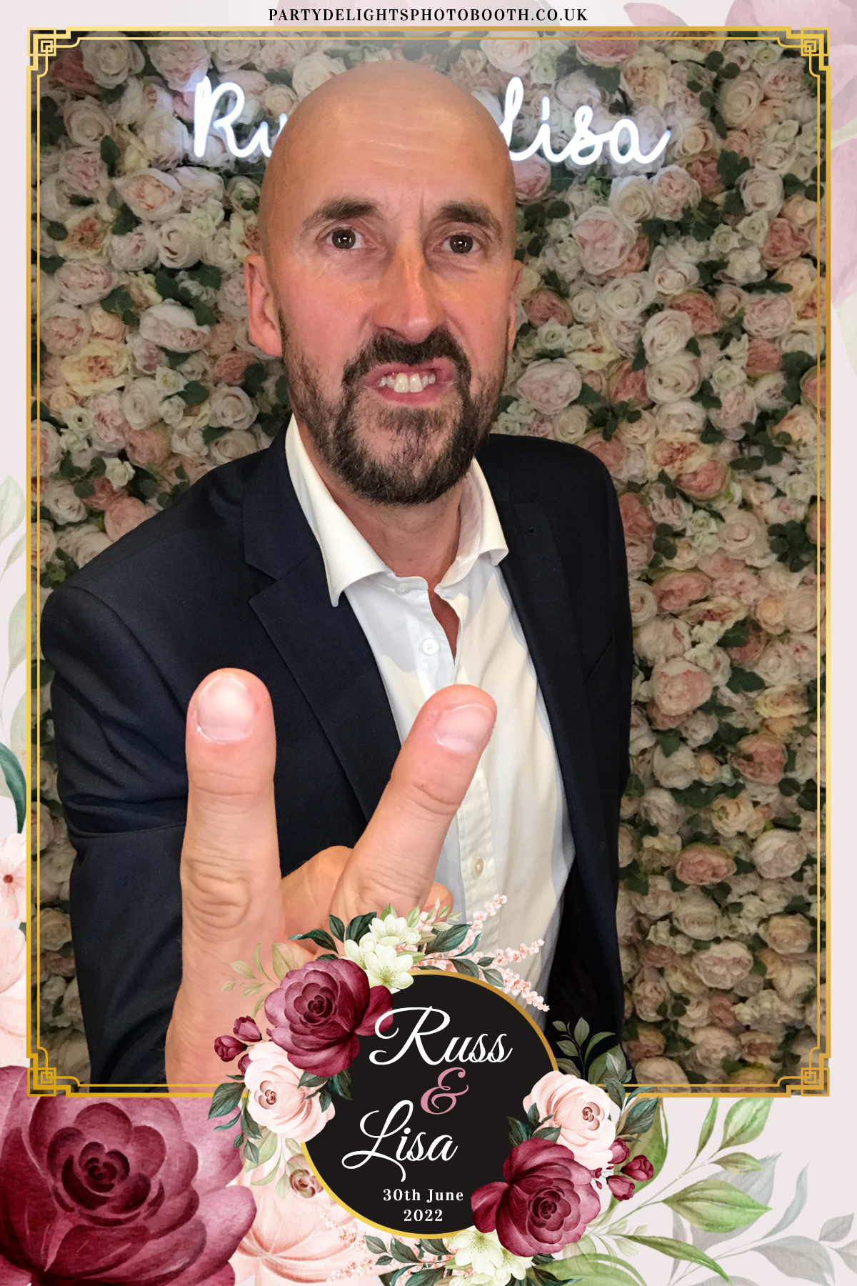 Russ & Lisa's Wedding | View more photos from the event at gallery.partydelightsphotobooth.co.uk/u/PartyDelightsPhotoBooth/Russ-Lisas-Wedding
