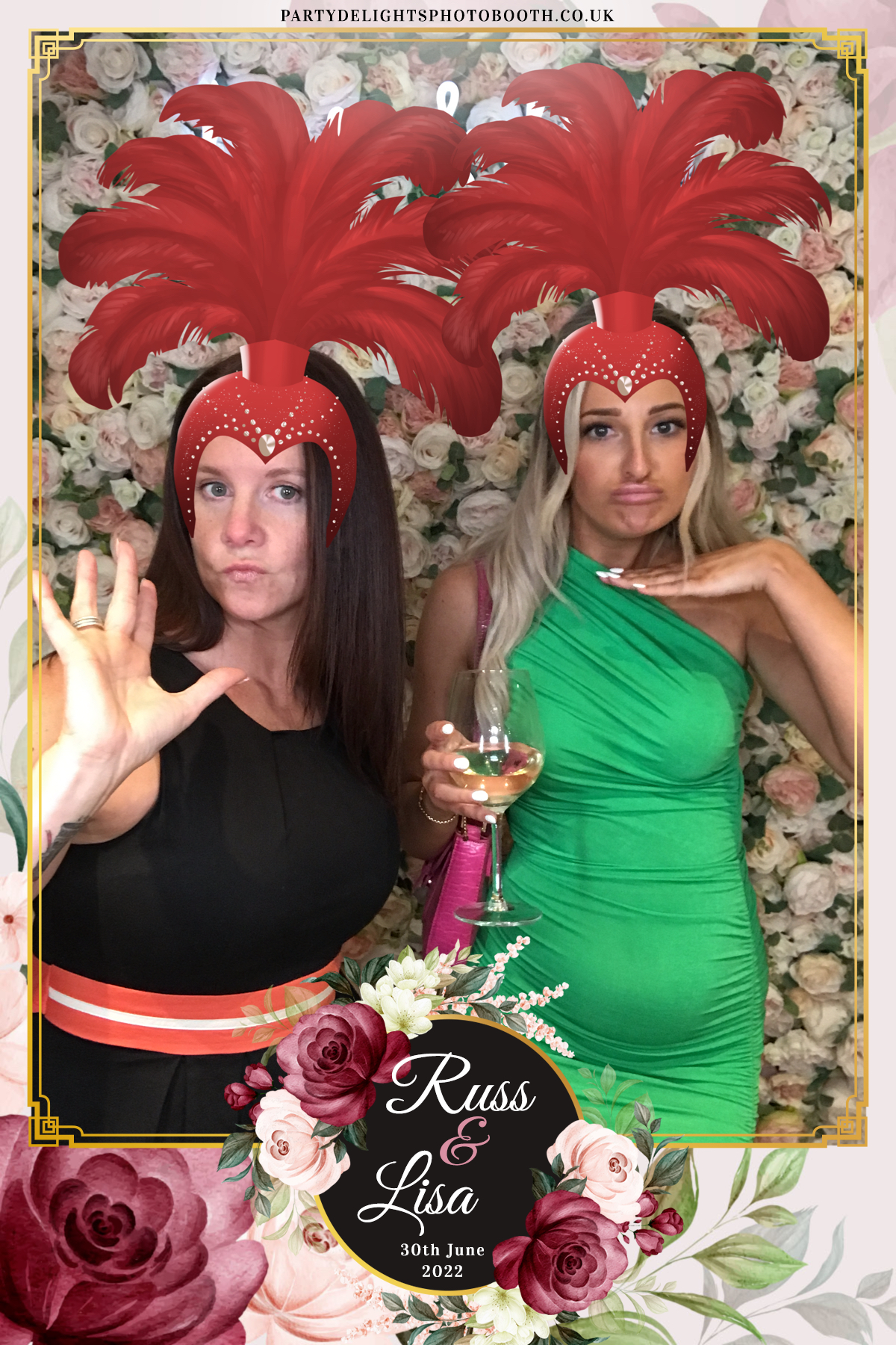 Russ & Lisa's Wedding | View more photos from the event at gallery.partydelightsphotobooth.co.uk/u/PartyDelightsPhotoBooth/Russ-Lisas-Wedding