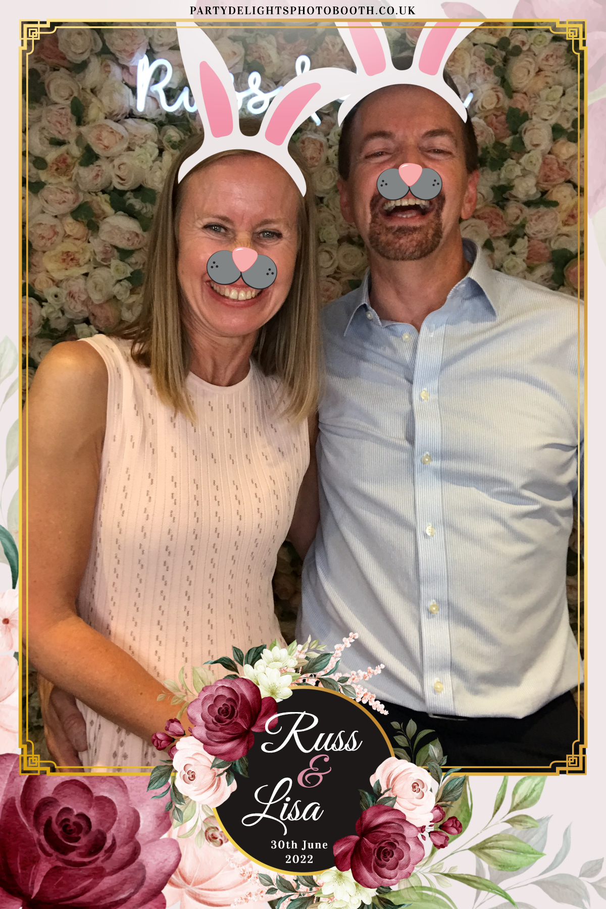 Russ & Lisa's Wedding | View more photos from the event at gallery.partydelightsphotobooth.co.uk/u/PartyDelightsPhotoBooth/Russ-Lisas-Wedding