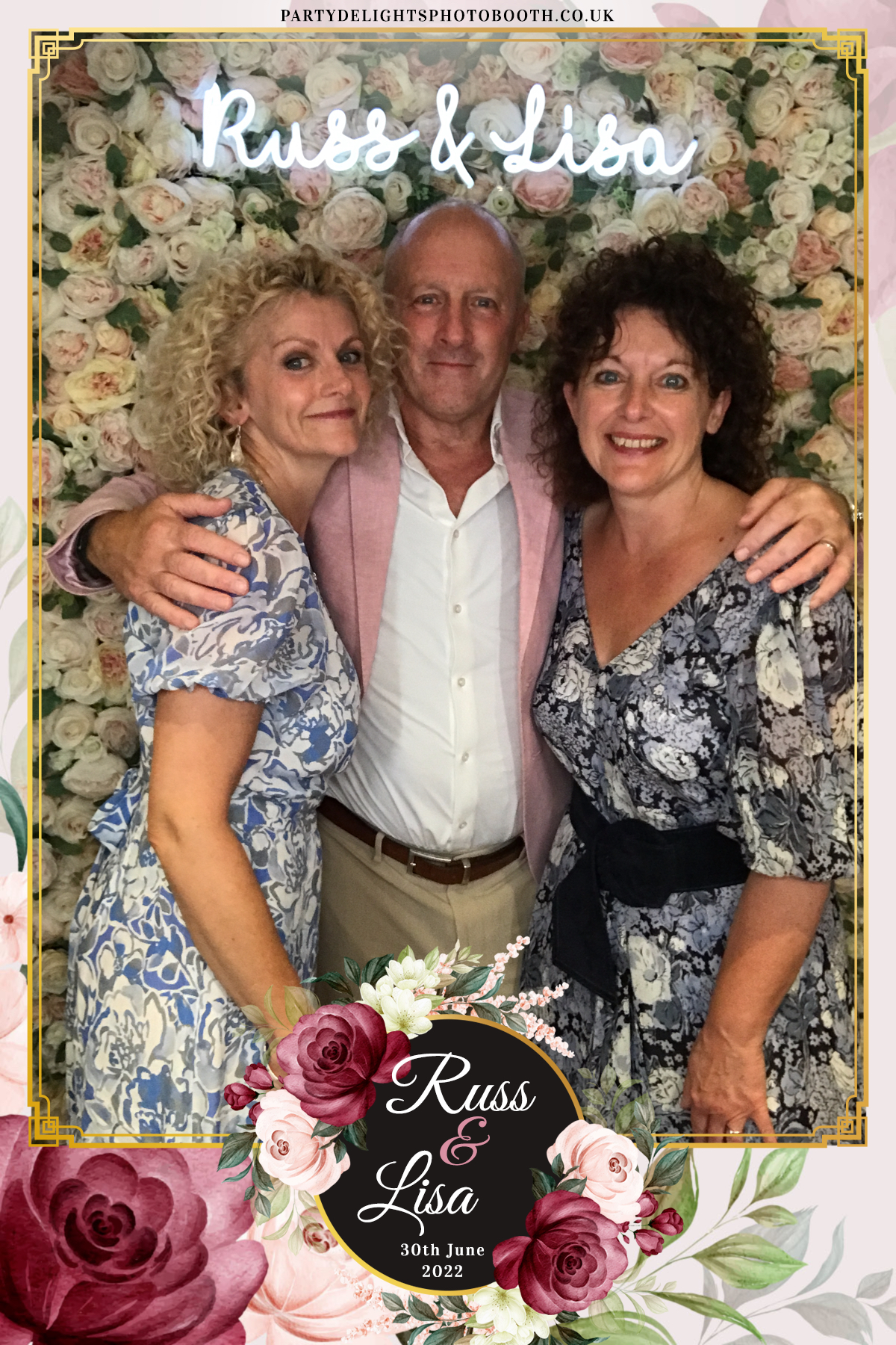 Russ & Lisa's Wedding | View more photos from the event at gallery.partydelightsphotobooth.co.uk/u/PartyDelightsPhotoBooth/Russ-Lisas-Wedding