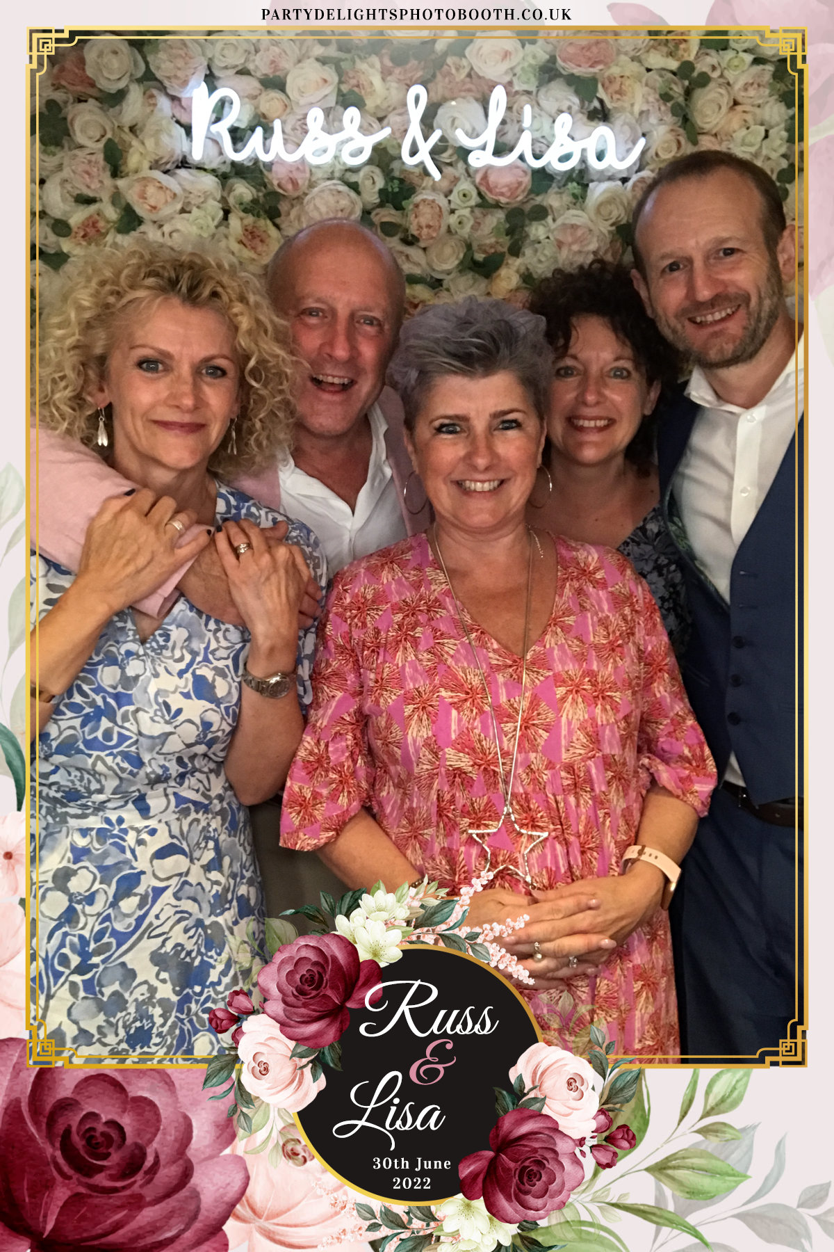 Russ & Lisa's Wedding | View more photos from the event at gallery.partydelightsphotobooth.co.uk/u/PartyDelightsPhotoBooth/Russ-Lisas-Wedding