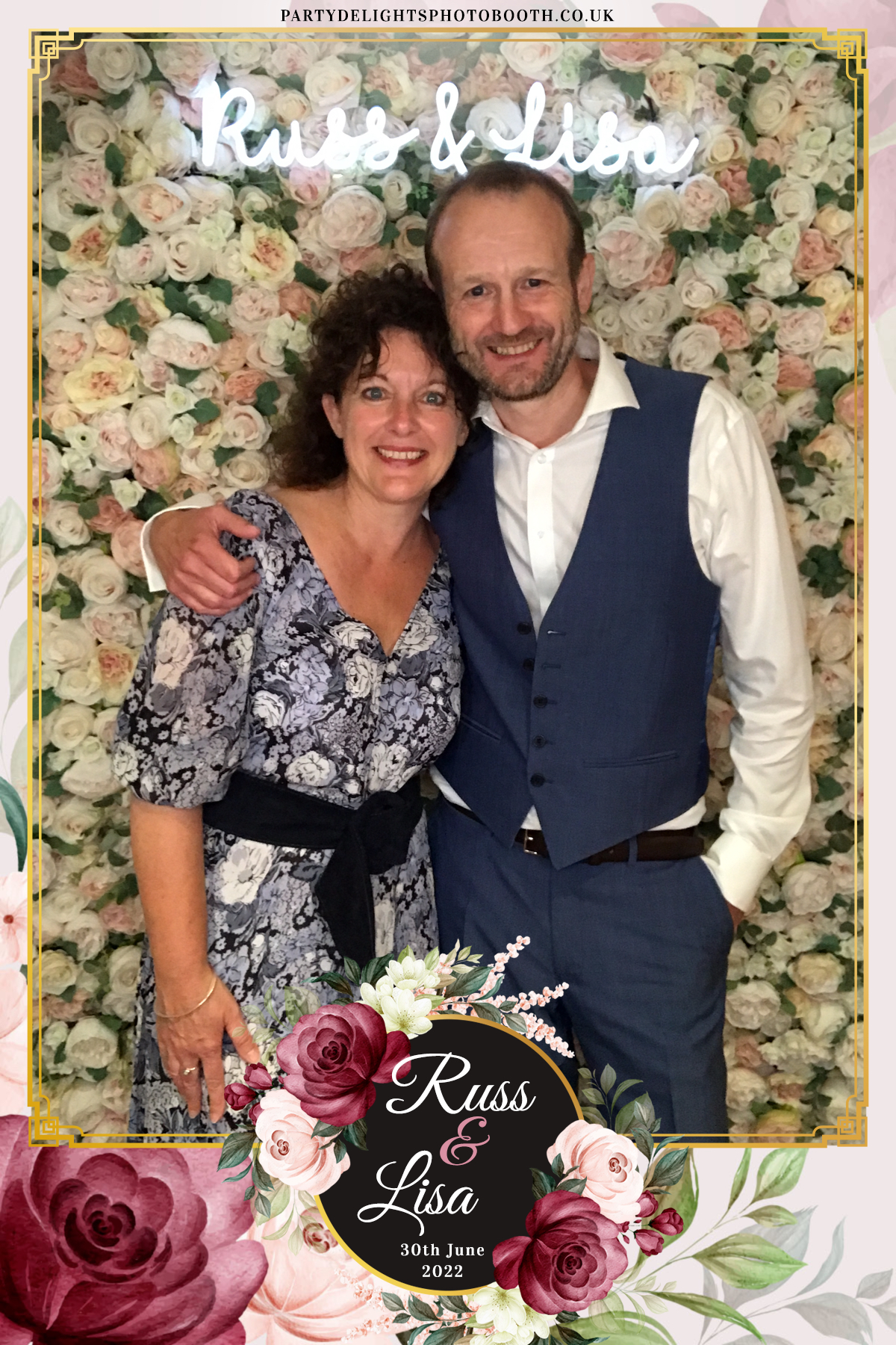 Russ & Lisa's Wedding | View more photos from the event at gallery.partydelightsphotobooth.co.uk/u/PartyDelightsPhotoBooth/Russ-Lisas-Wedding