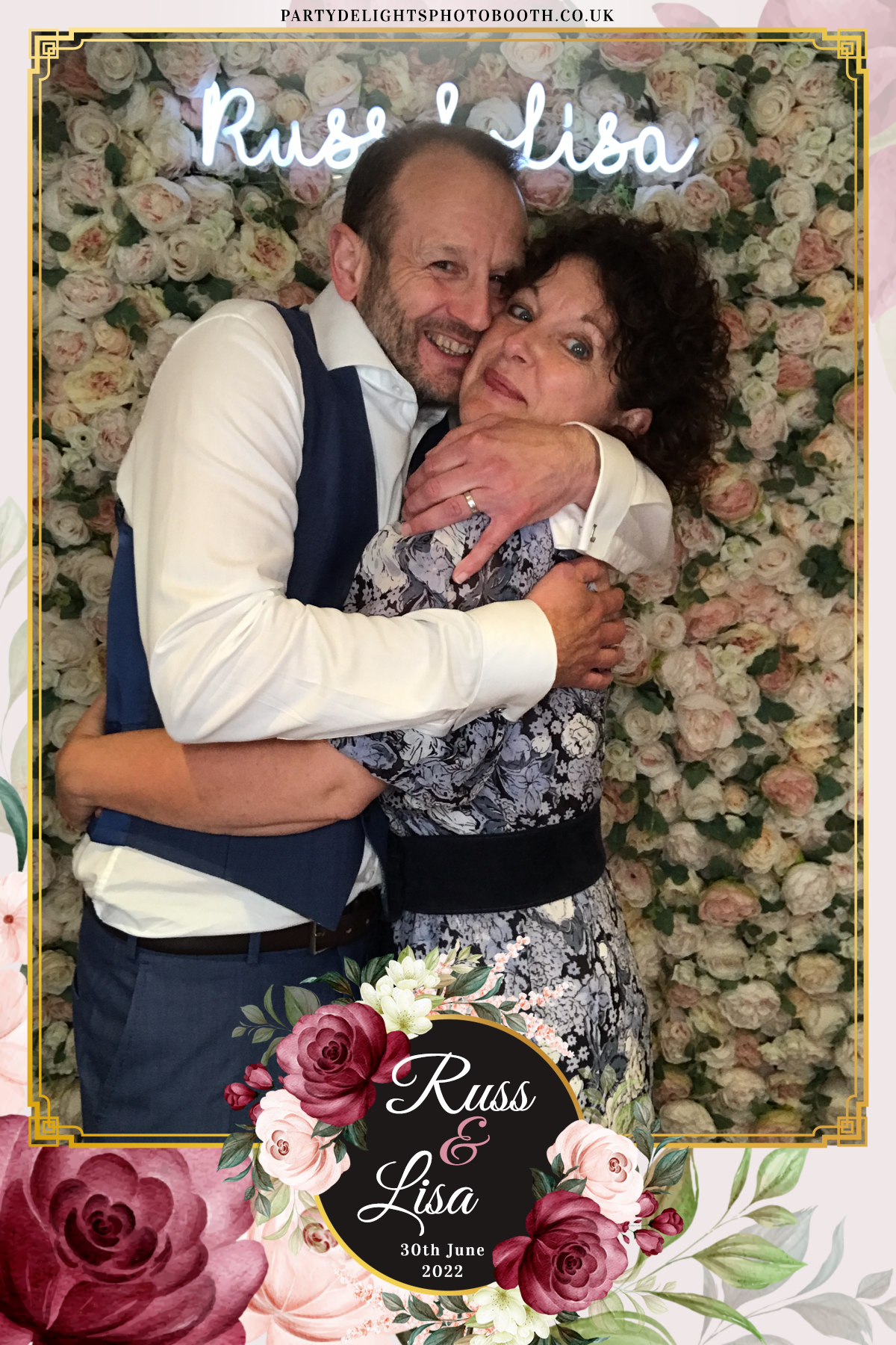 Russ & Lisa's Wedding | View more photos from the event at gallery.partydelightsphotobooth.co.uk/u/PartyDelightsPhotoBooth/Russ-Lisas-Wedding