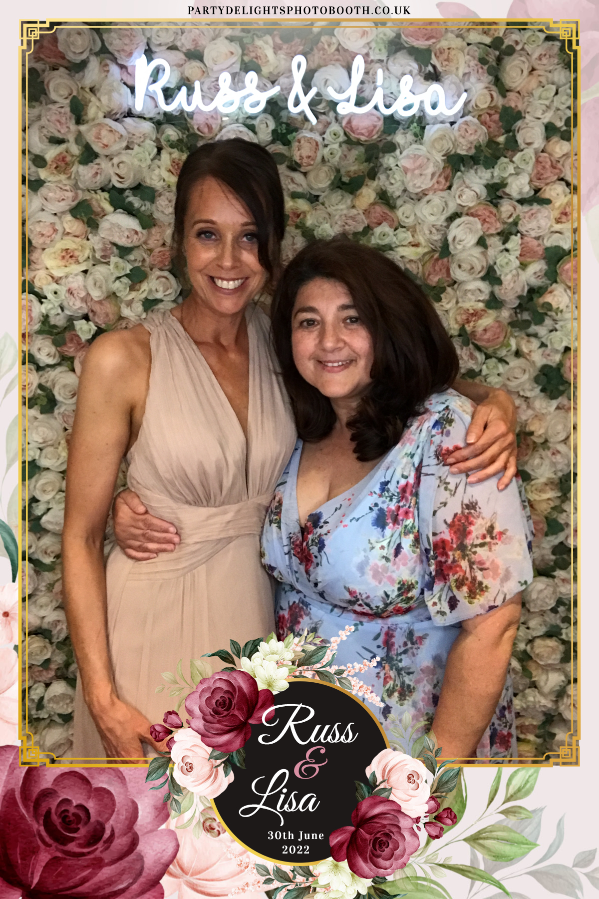 Russ & Lisa's Wedding | View more photos from the event at gallery.partydelightsphotobooth.co.uk/u/PartyDelightsPhotoBooth/Russ-Lisas-Wedding