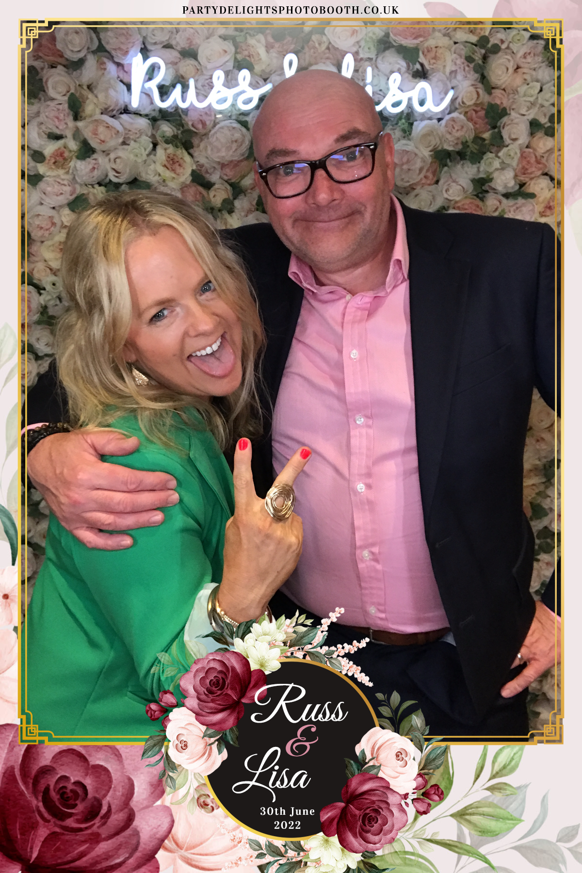 Russ & Lisa's Wedding | View more photos from the event at gallery.partydelightsphotobooth.co.uk/u/PartyDelightsPhotoBooth/Russ-Lisas-Wedding