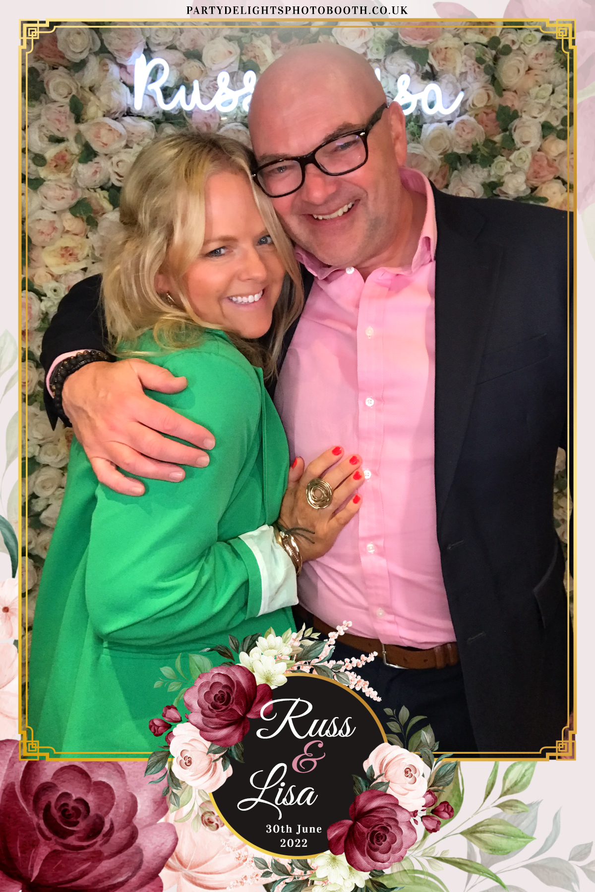 Russ & Lisa's Wedding | View more photos from the event at gallery.partydelightsphotobooth.co.uk/u/PartyDelightsPhotoBooth/Russ-Lisas-Wedding