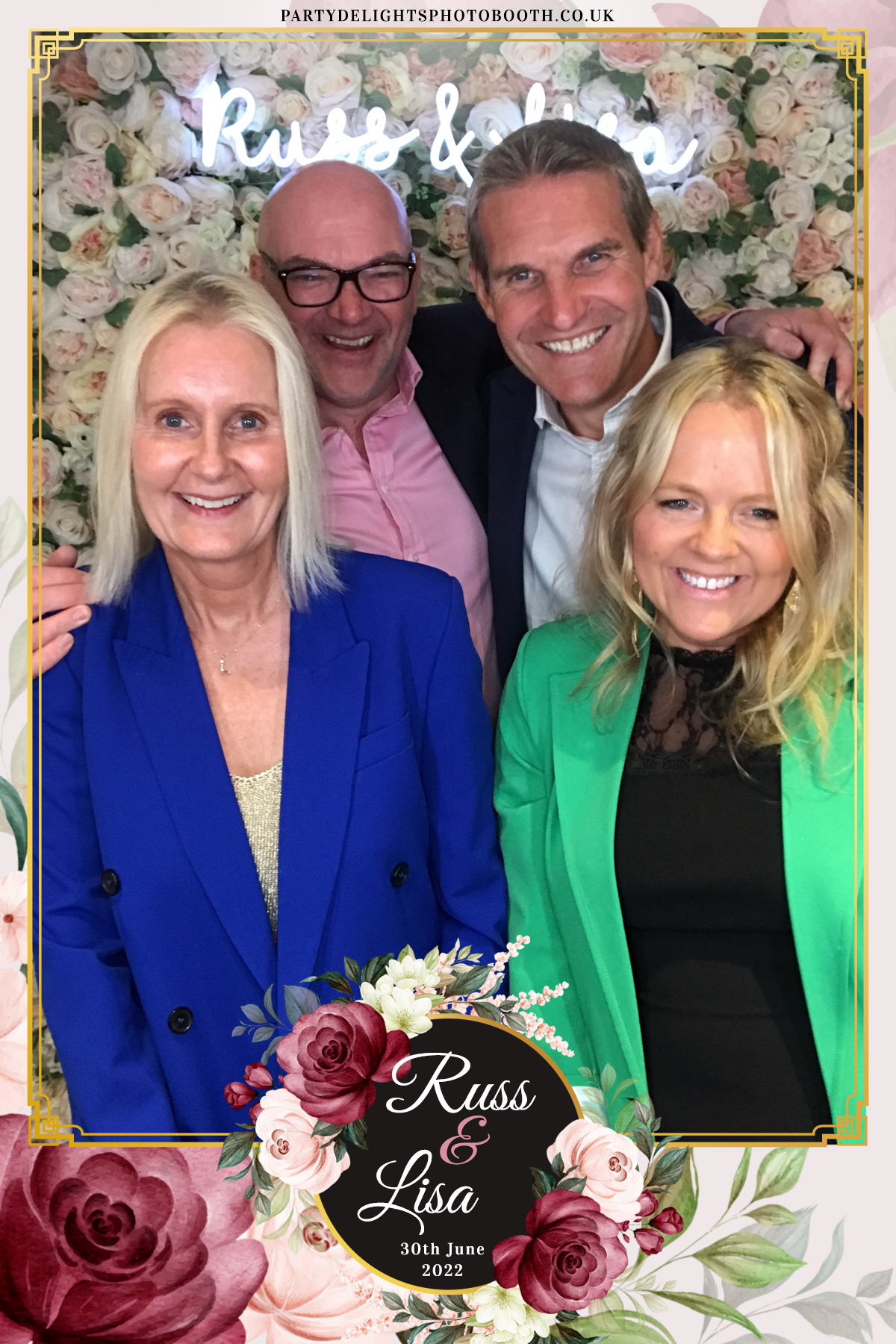 Russ & Lisa's Wedding | View more photos from the event at gallery.partydelightsphotobooth.co.uk/u/PartyDelightsPhotoBooth/Russ-Lisas-Wedding