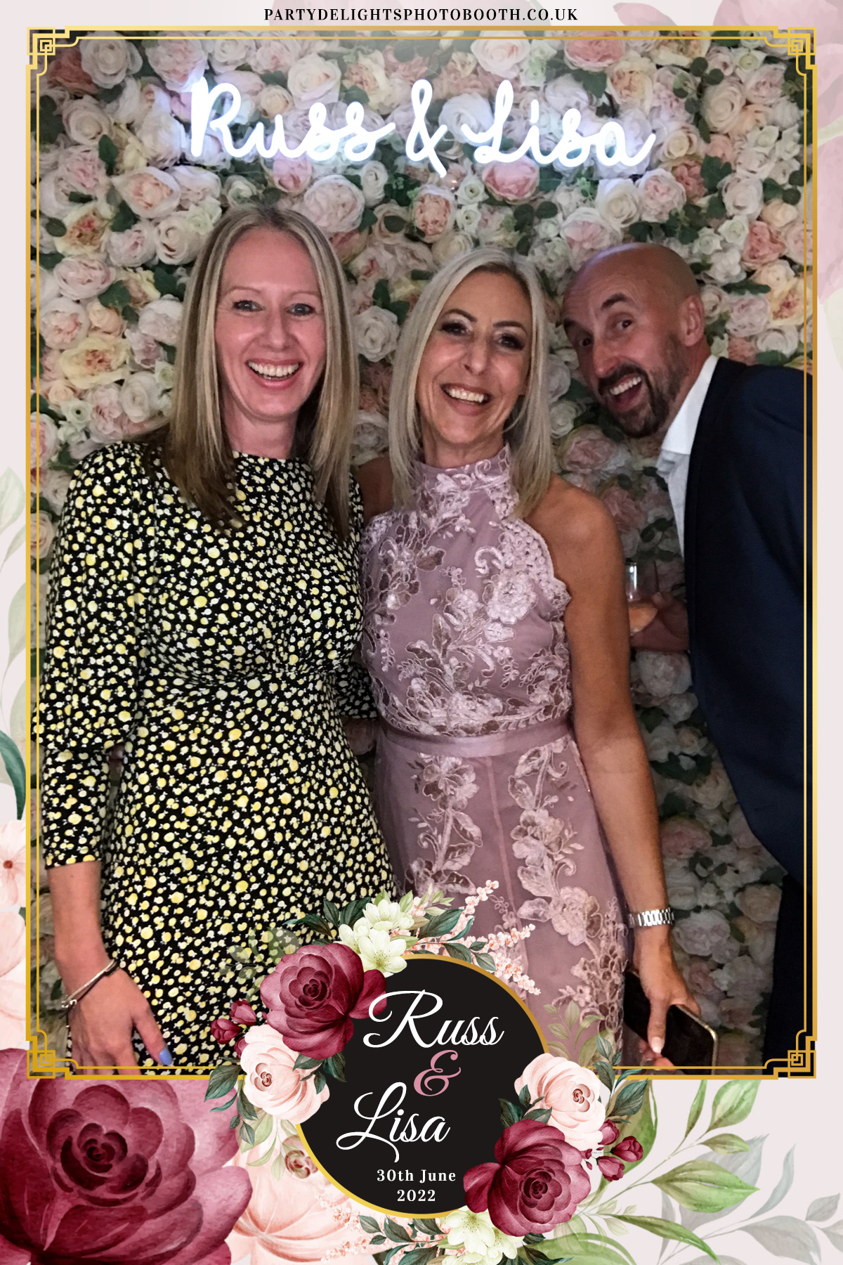 Russ & Lisa's Wedding | View more photos from the event at gallery.partydelightsphotobooth.co.uk/u/PartyDelightsPhotoBooth/Russ-Lisas-Wedding