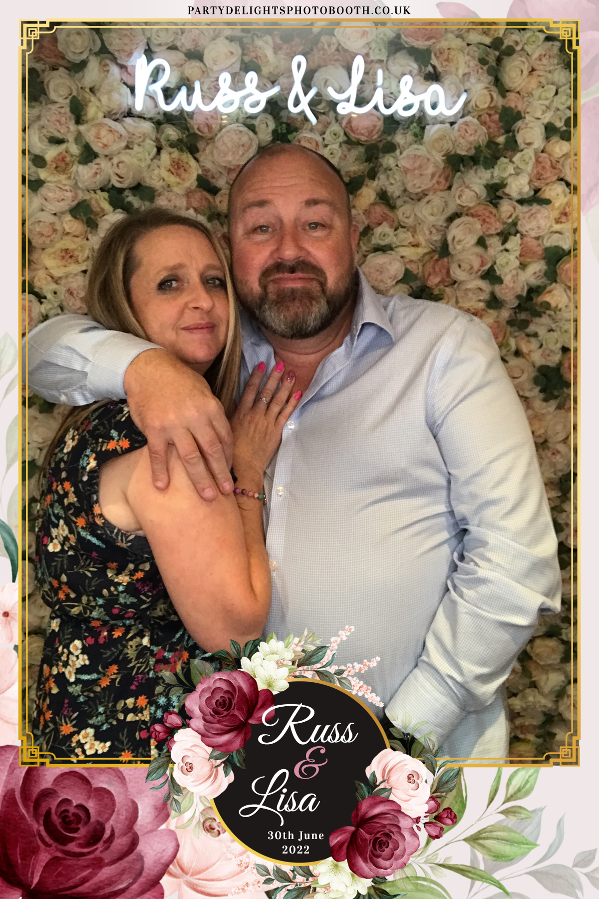 Russ & Lisa's Wedding | View more photos from the event at gallery.partydelightsphotobooth.co.uk/u/PartyDelightsPhotoBooth/Russ-Lisas-Wedding