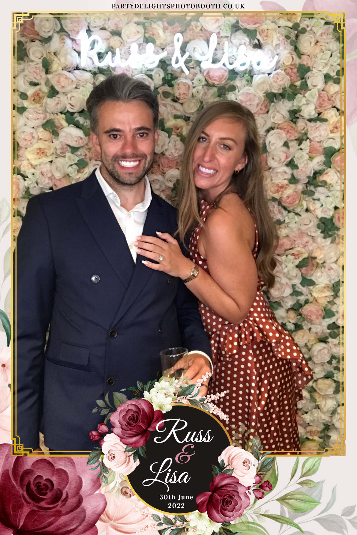 Russ & Lisa's Wedding | View more photos from the event at gallery.partydelightsphotobooth.co.uk/u/PartyDelightsPhotoBooth/Russ-Lisas-Wedding