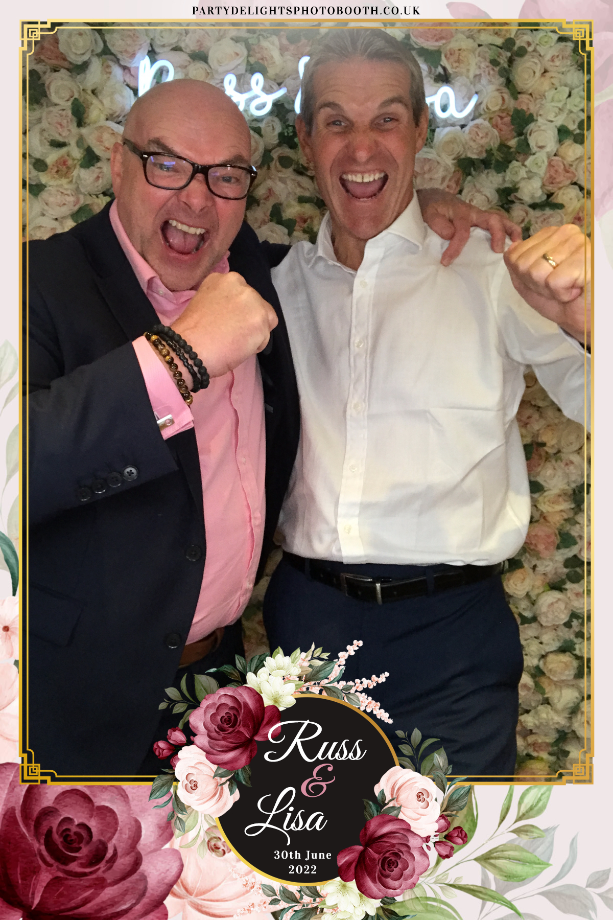 Russ & Lisa's Wedding | View more photos from the event at gallery.partydelightsphotobooth.co.uk/u/PartyDelightsPhotoBooth/Russ-Lisas-Wedding