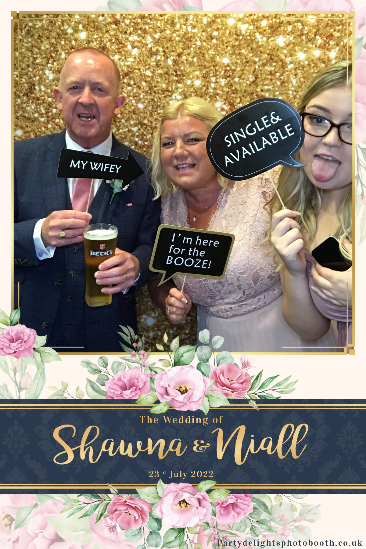 Shawna & Niall's Wedding | View more photos from the event at gallery.partydelightsphotobooth.co.uk/u/PartyDelightsPhotoBooth/Shawna-Nialls-Wedding