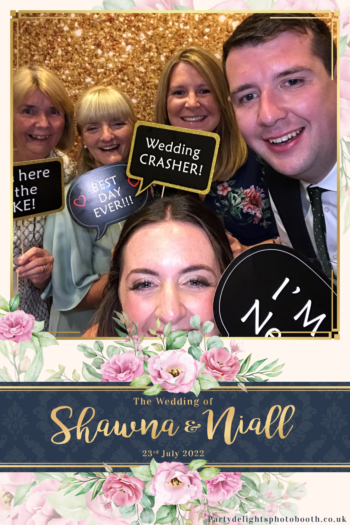 Shawna & Niall's Wedding | View more photos from the event at gallery.partydelightsphotobooth.co.uk/u/PartyDelightsPhotoBooth/Shawna-Nialls-Wedding