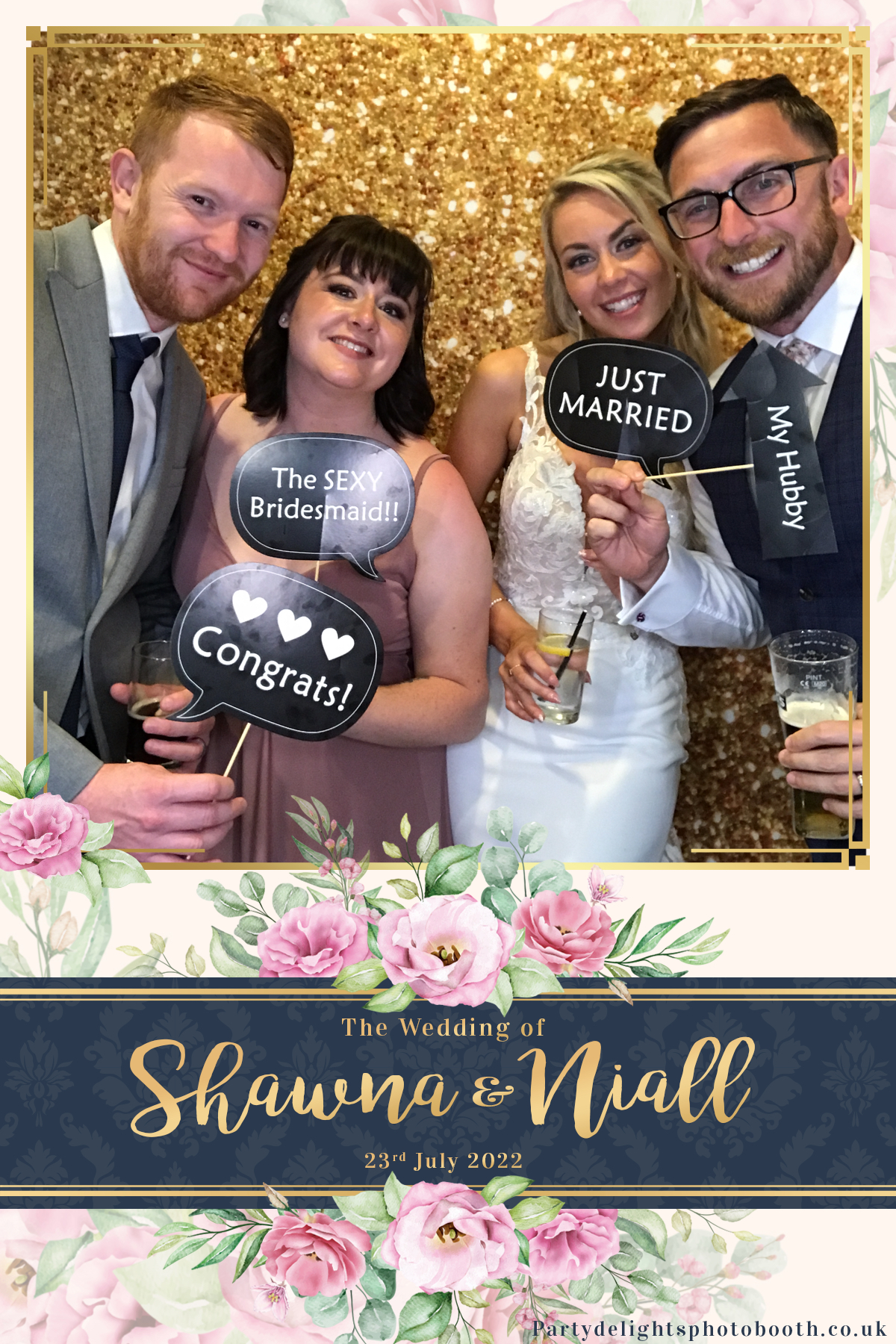 Shawna & Niall's Wedding | View more photos from the event at gallery.partydelightsphotobooth.co.uk/u/PartyDelightsPhotoBooth/Shawna-Nialls-Wedding