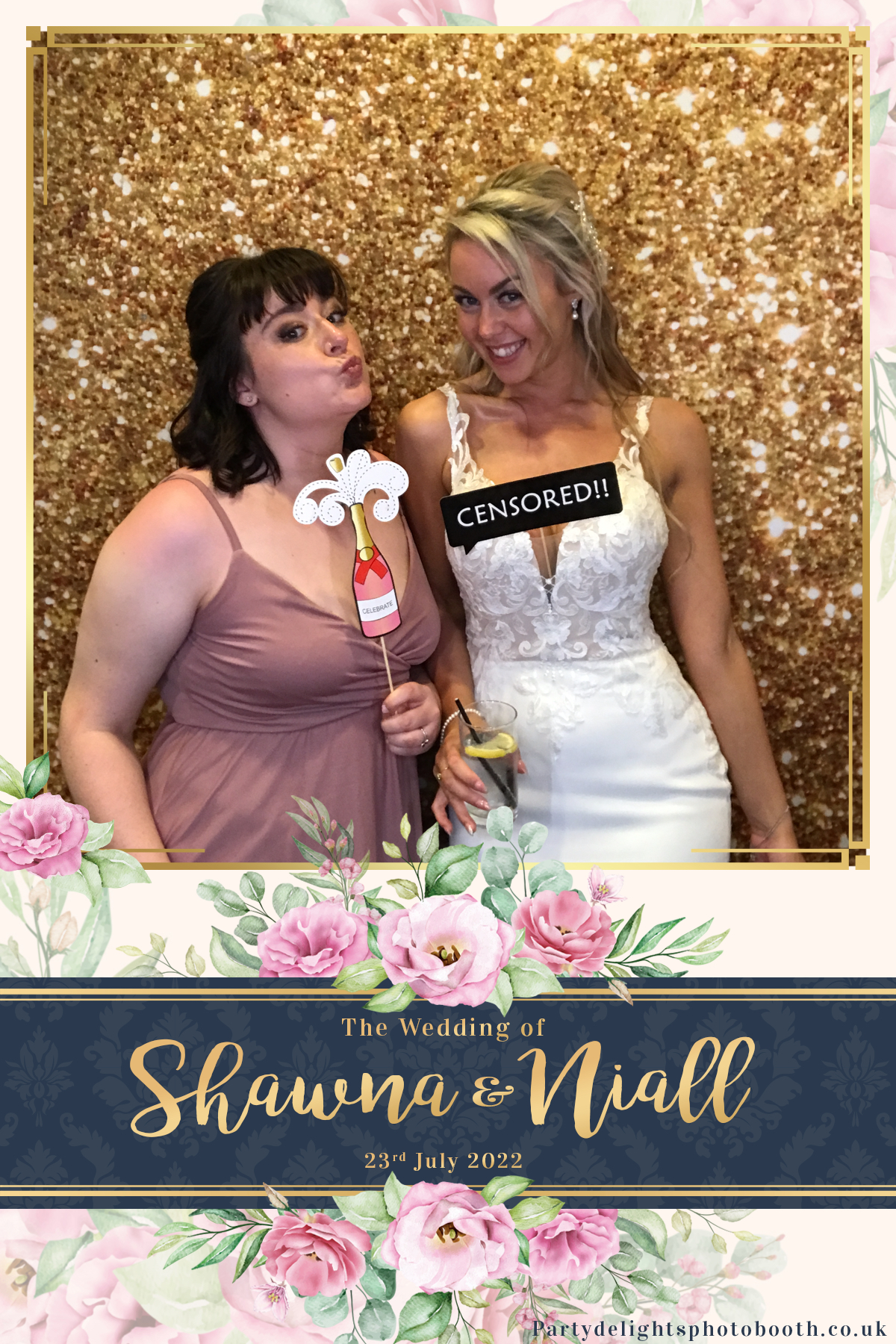 Shawna & Niall's Wedding | View more photos from the event at gallery.partydelightsphotobooth.co.uk/u/PartyDelightsPhotoBooth/Shawna-Nialls-Wedding