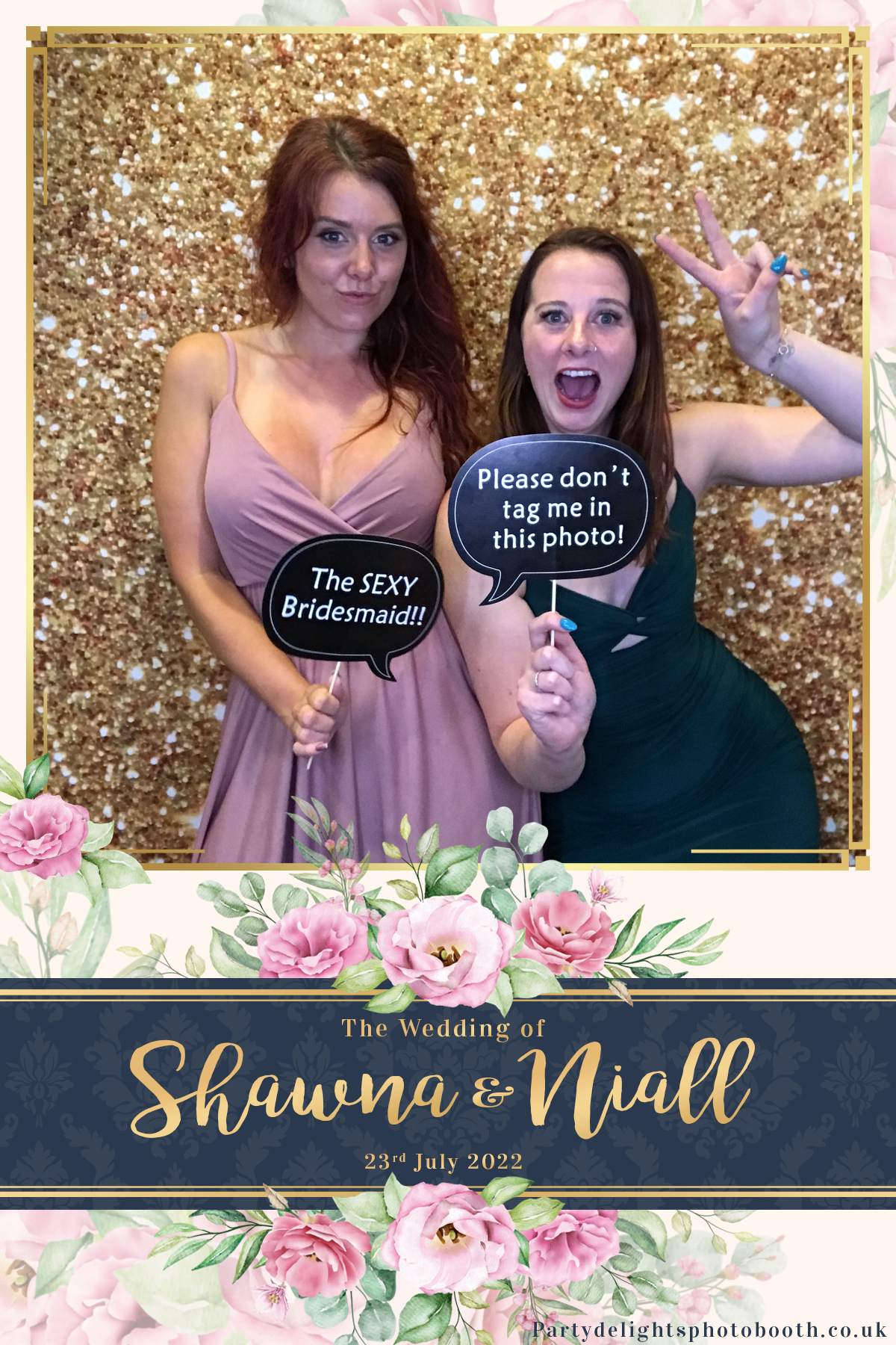 Shawna & Niall's Wedding | View more photos from the event at gallery.partydelightsphotobooth.co.uk/u/PartyDelightsPhotoBooth/Shawna-Nialls-Wedding