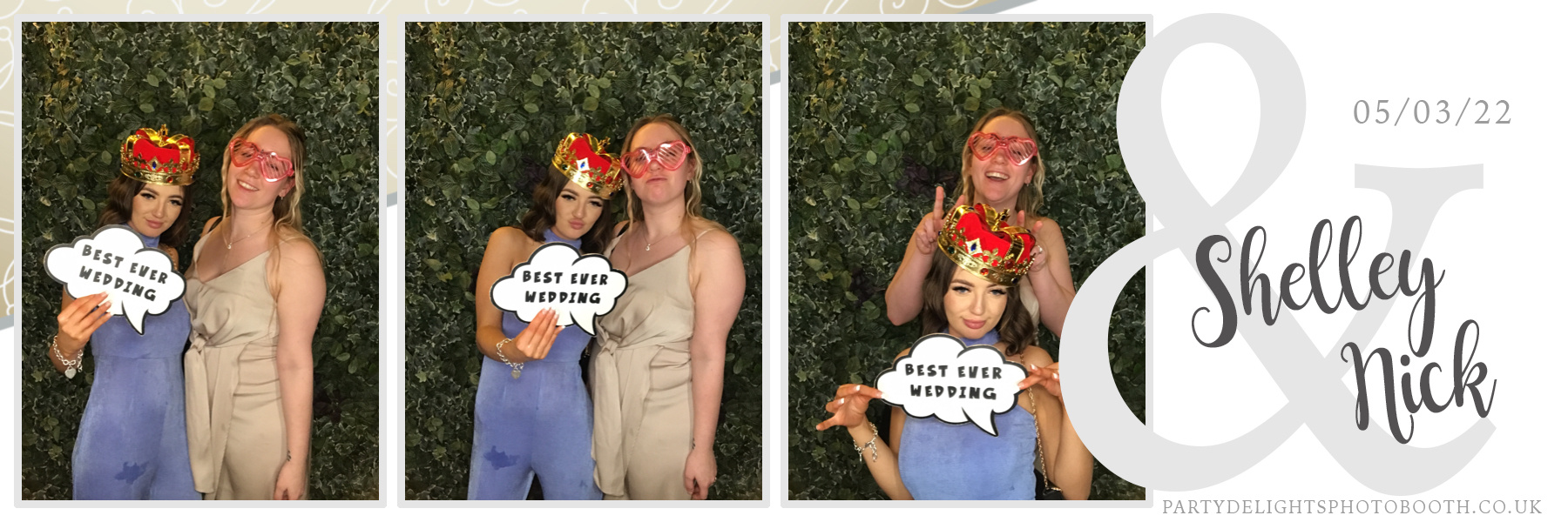 Shelley and Nick's wedding | View more photos from the event at gallery.partydelightsphotobooth.co.uk/u/PartyDelightsPhotoBooth/Shelley-and-Nicks-wedding