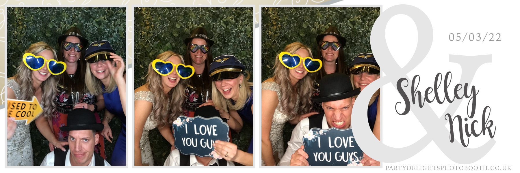 Shelley and Nick's wedding | View more photos from the event at gallery.partydelightsphotobooth.co.uk/u/PartyDelightsPhotoBooth/Shelley-and-Nicks-wedding