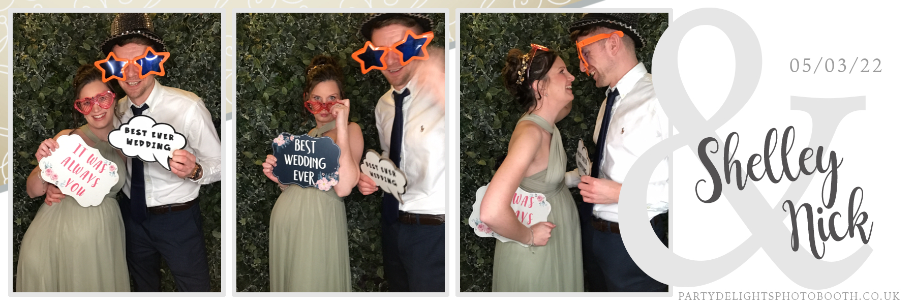 Shelley and Nick's wedding | View more photos from the event at gallery.partydelightsphotobooth.co.uk/u/PartyDelightsPhotoBooth/Shelley-and-Nicks-wedding