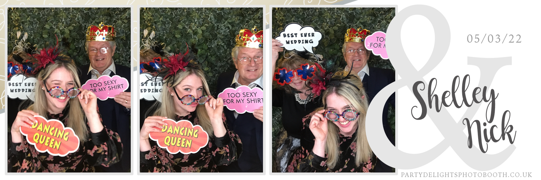 Shelley and Nick's wedding | View more photos from the event at gallery.partydelightsphotobooth.co.uk/u/PartyDelightsPhotoBooth/Shelley-and-Nicks-wedding