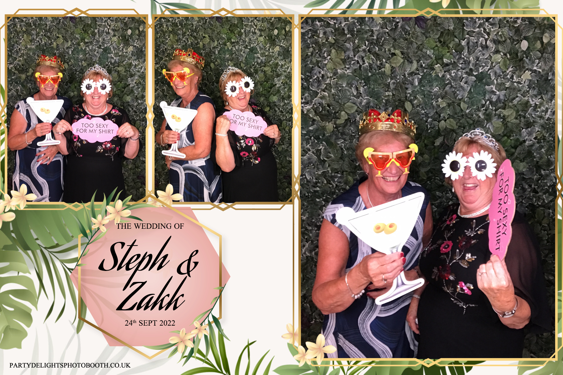 Stephanie and Zakk's Wedding | View more photos from the event at gallery.partydelightsphotobooth.co.uk/u/PartyDelightsPhotoBooth/Stephanie-and-Zakks-Wedding