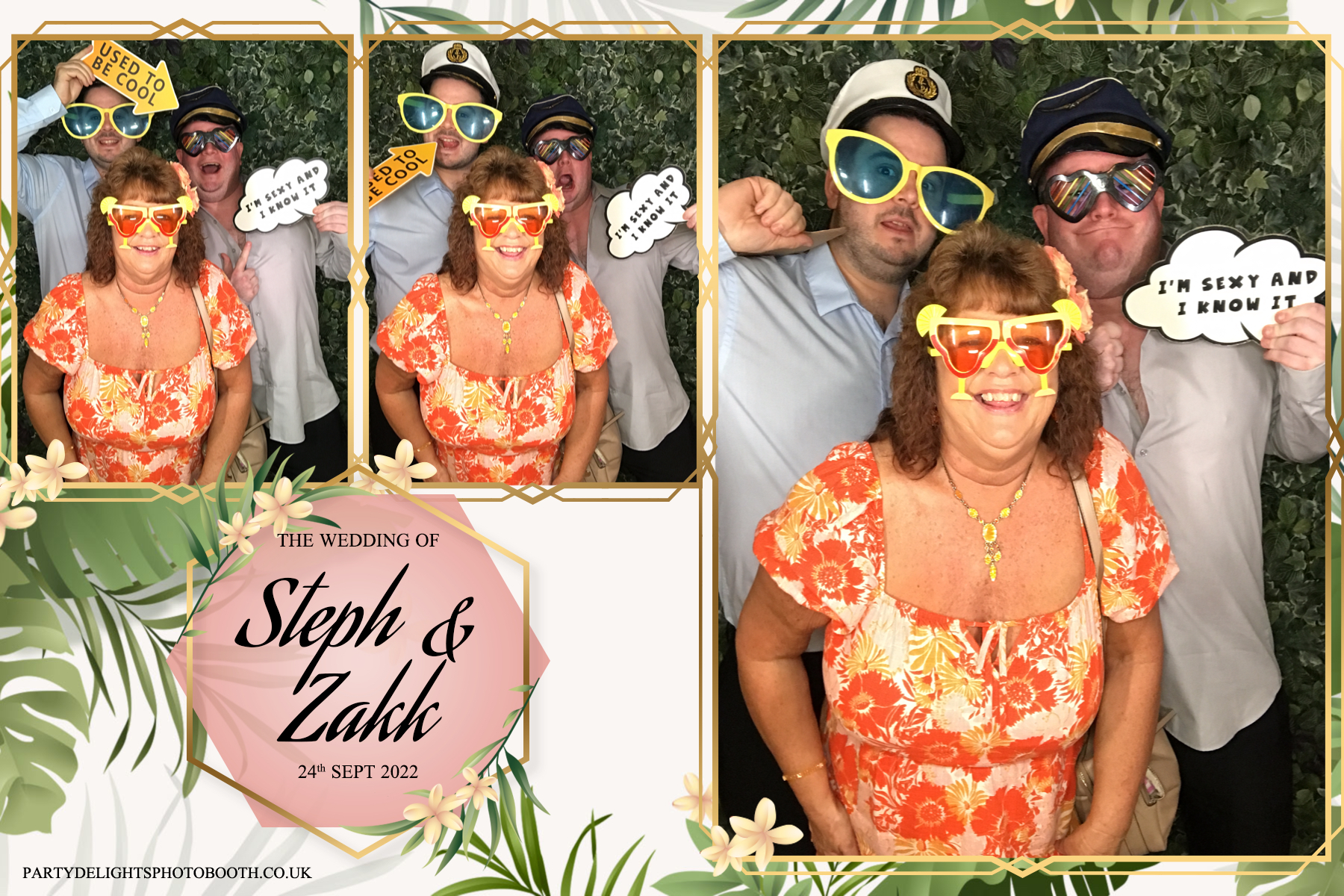 Stephanie and Zakk's Wedding | View more photos from the event at gallery.partydelightsphotobooth.co.uk/u/PartyDelightsPhotoBooth/Stephanie-and-Zakks-Wedding