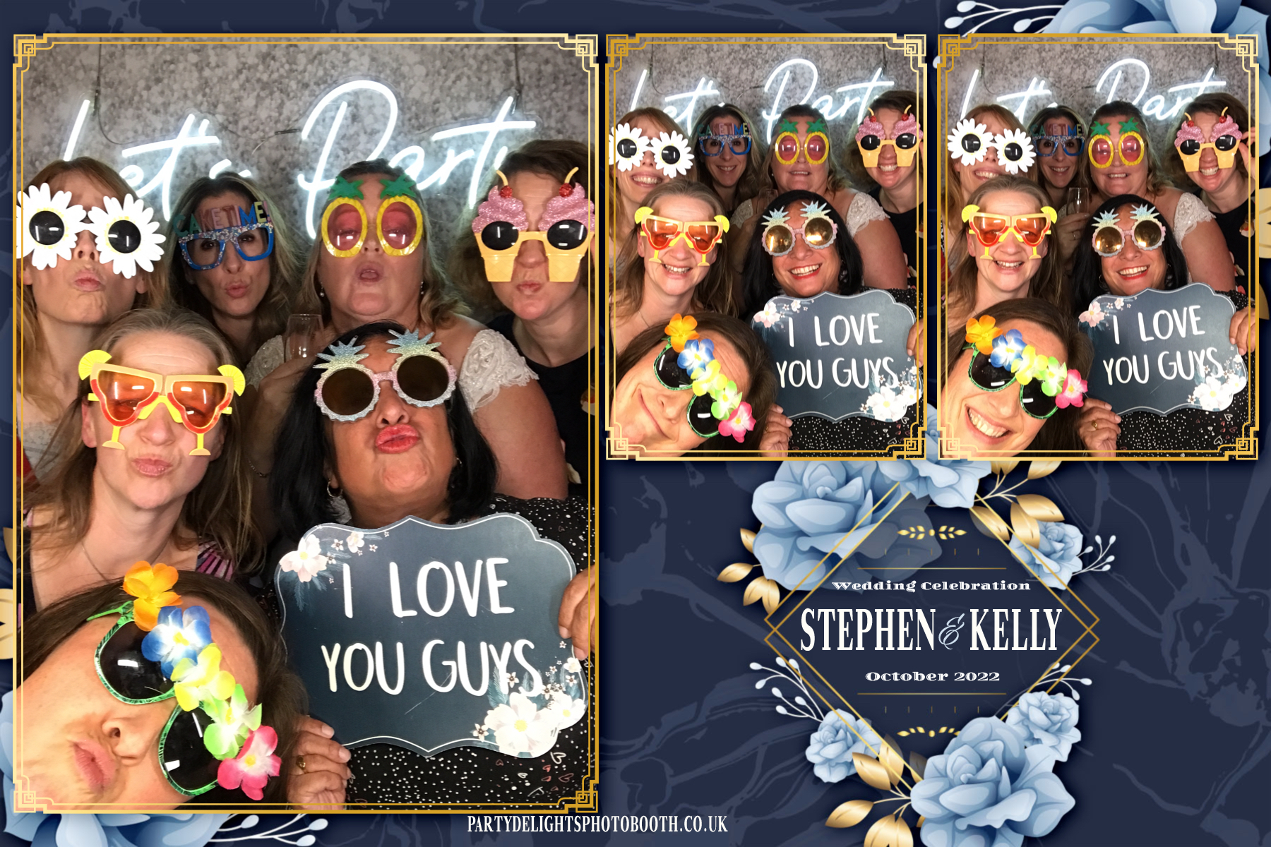 Stephen & Kelly's Wedding | View more photos from the event at gallery.partydelightsphotobooth.co.uk/u/PartyDelightsPhotoBooth/Stephen-Kellys-Wedding