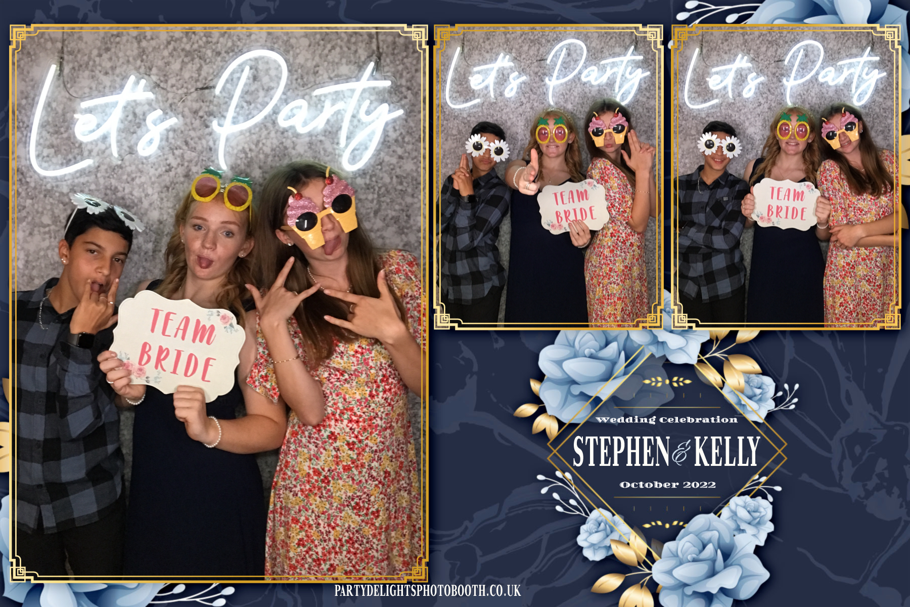 Stephen & Kelly's Wedding | View more photos from the event at gallery.partydelightsphotobooth.co.uk/u/PartyDelightsPhotoBooth/Stephen-Kellys-Wedding