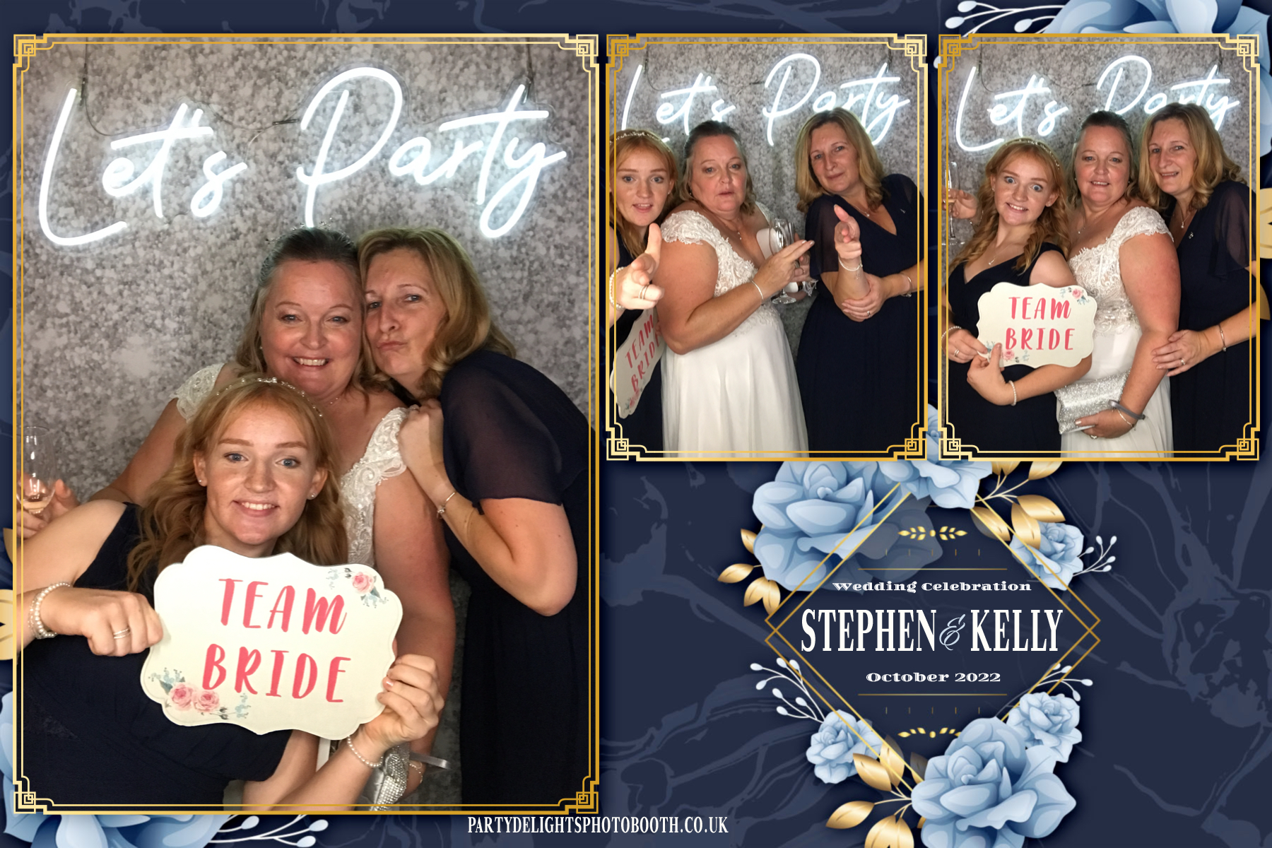 Stephen & Kelly's Wedding | View more photos from the event at gallery.partydelightsphotobooth.co.uk/u/PartyDelightsPhotoBooth/Stephen-Kellys-Wedding