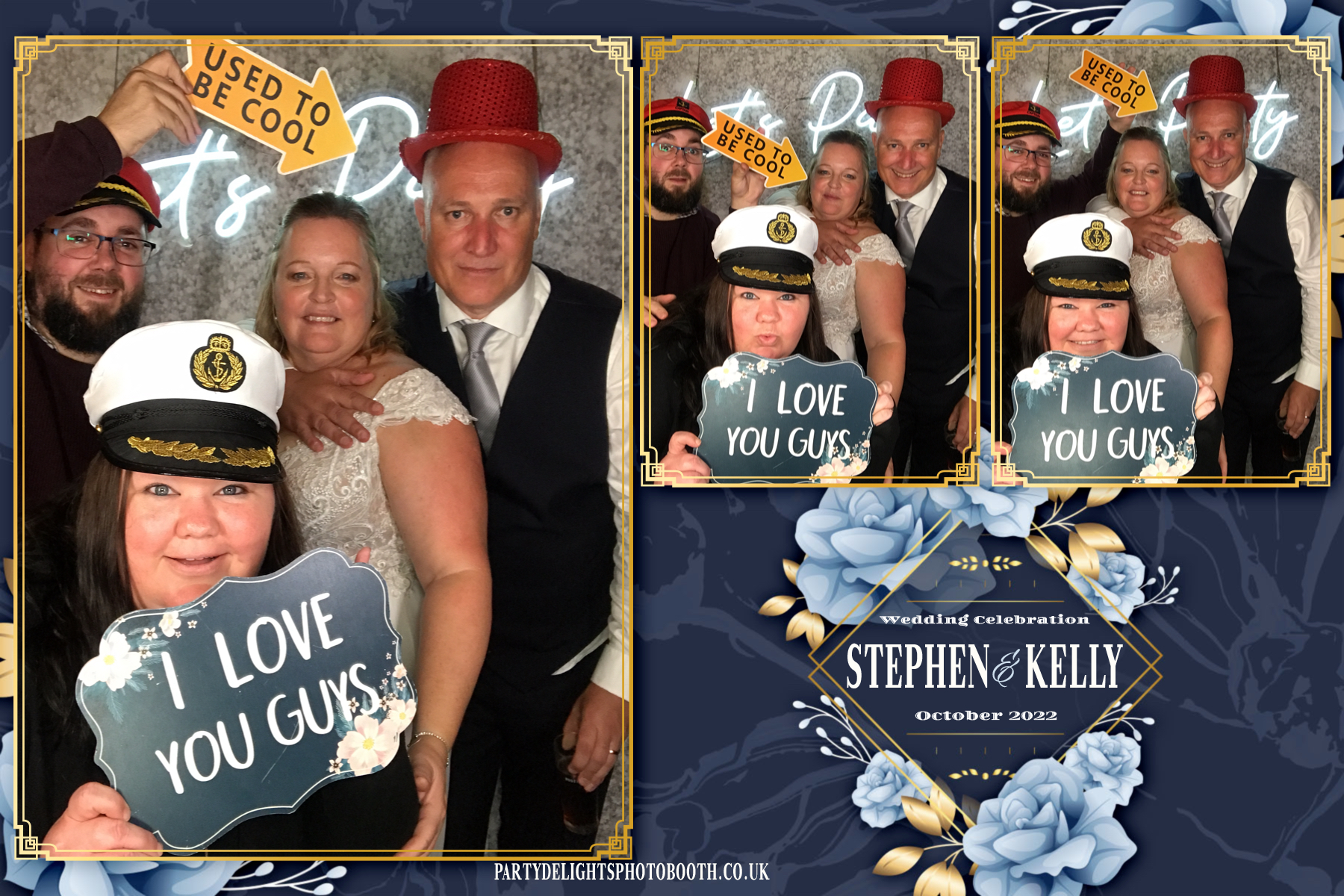 Stephen & Kelly's Wedding | View more photos from the event at gallery.partydelightsphotobooth.co.uk/u/PartyDelightsPhotoBooth/Stephen-Kellys-Wedding