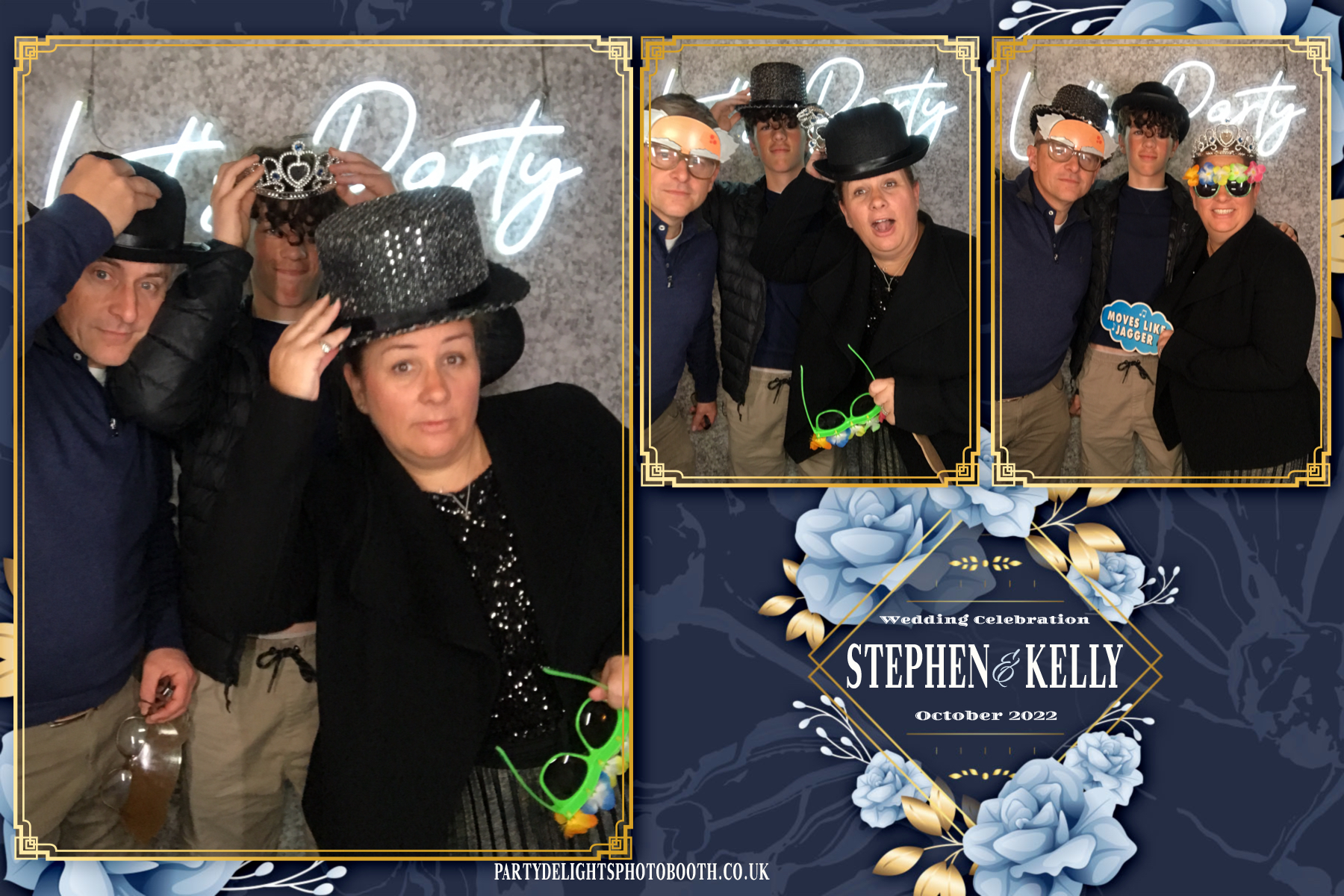 Stephen & Kelly's Wedding | View more photos from the event at gallery.partydelightsphotobooth.co.uk/u/PartyDelightsPhotoBooth/Stephen-Kellys-Wedding