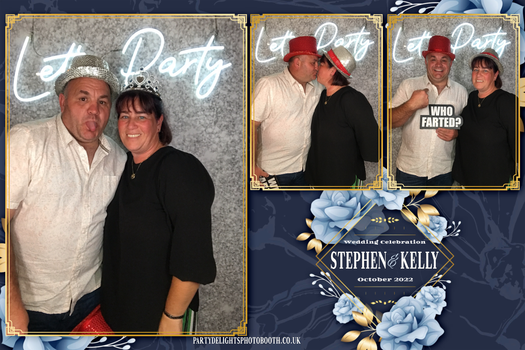 Stephen & Kelly's Wedding | View more photos from the event at gallery.partydelightsphotobooth.co.uk/u/PartyDelightsPhotoBooth/Stephen-Kellys-Wedding