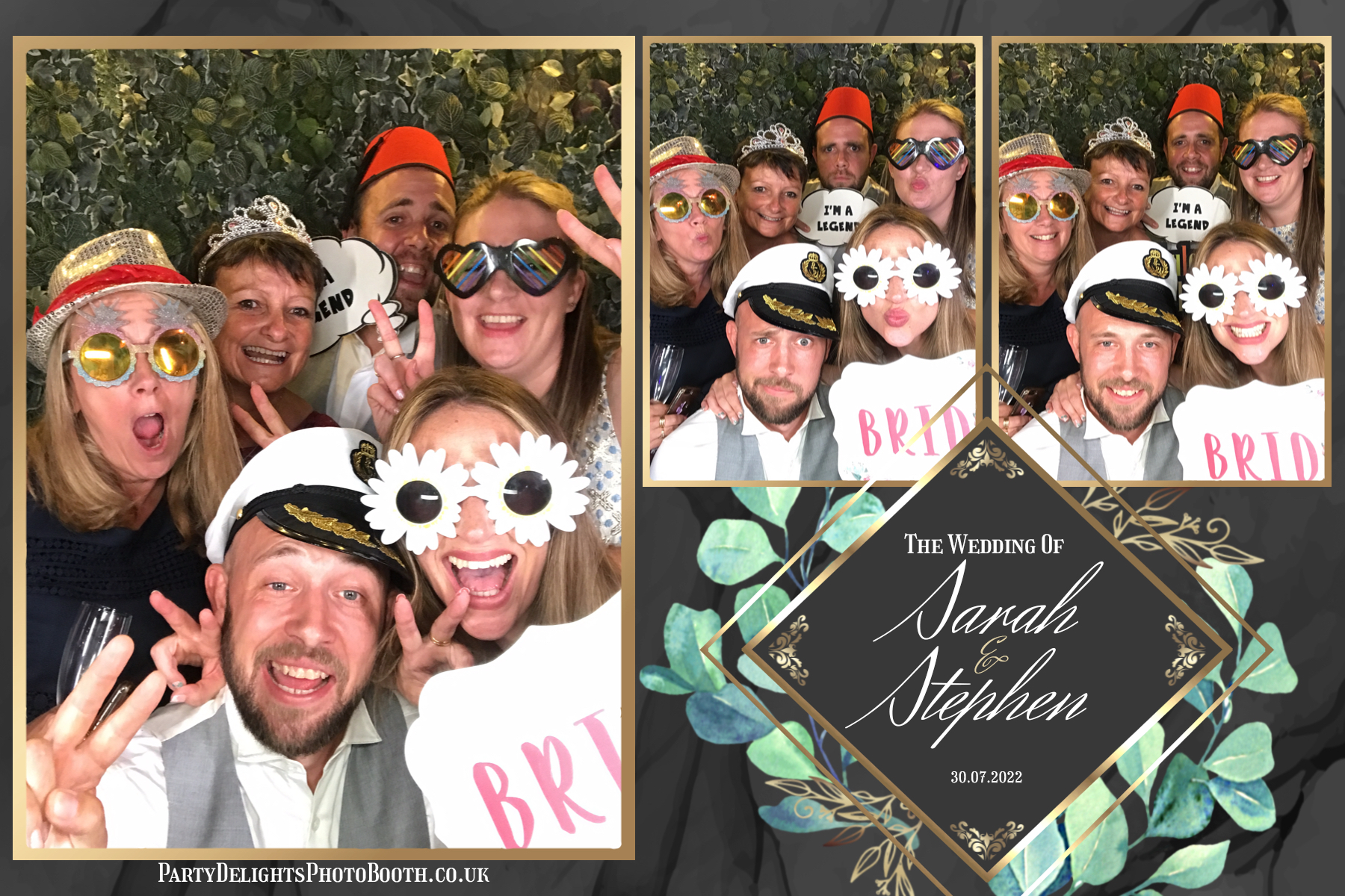 Stephen & Sarah’s wedding | View more photos from the event at gallery.partydelightsphotobooth.co.uk/u/PartyDelightsPhotoBooth/Stephen-Sarah’s-wedding