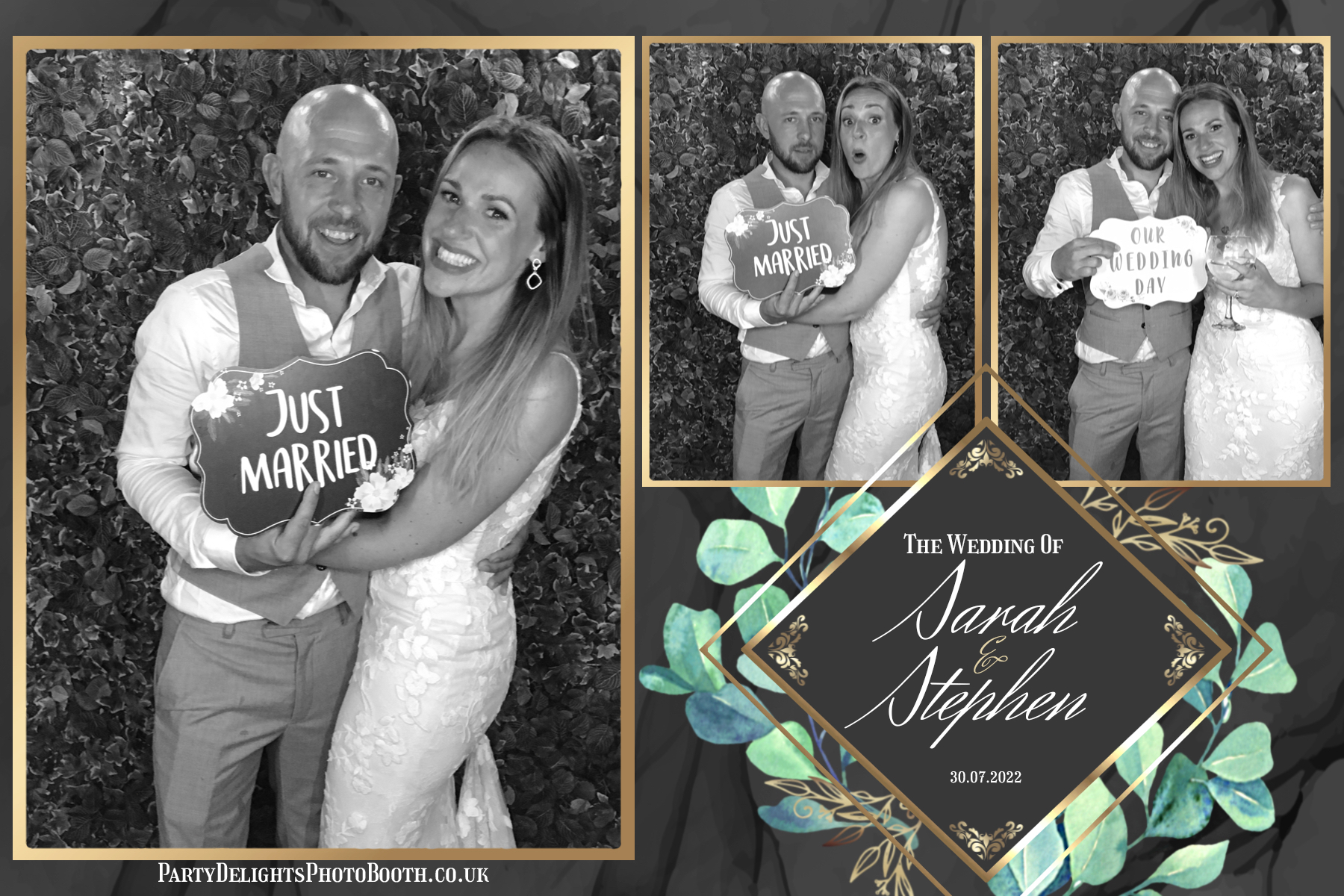 Stephen & Sarah’s wedding | View more photos from the event at gallery.partydelightsphotobooth.co.uk/u/PartyDelightsPhotoBooth/Stephen-Sarah’s-wedding