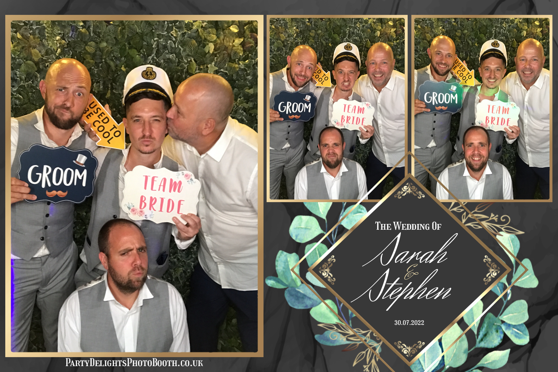 Stephen & Sarah’s wedding | View more photos from the event at gallery.partydelightsphotobooth.co.uk/u/PartyDelightsPhotoBooth/Stephen-Sarah’s-wedding
