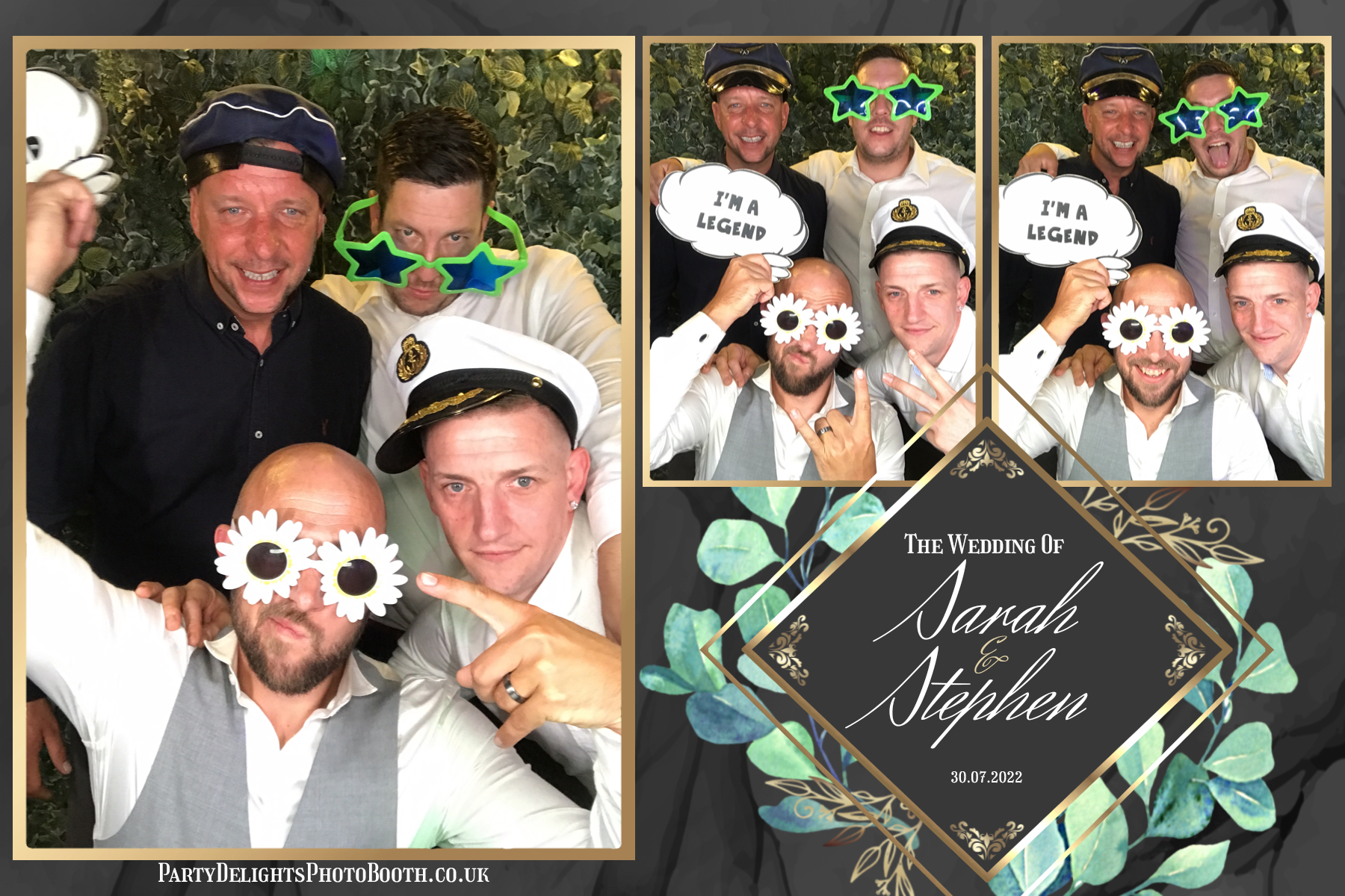 Stephen & Sarah’s wedding | View more photos from the event at gallery.partydelightsphotobooth.co.uk/u/PartyDelightsPhotoBooth/Stephen-Sarah’s-wedding