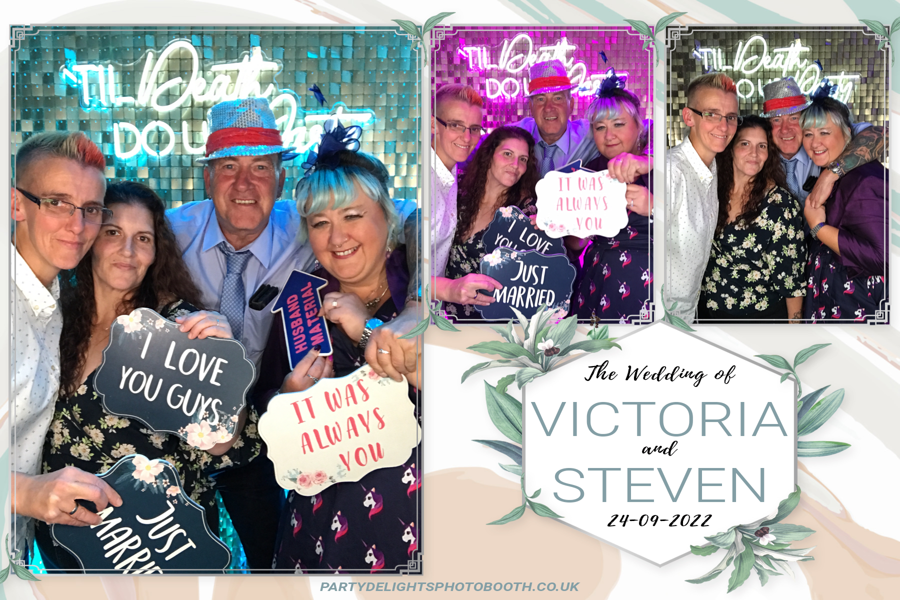 Steven and Victoria’s wedding | View more photos from the event at gallery.partydelightsphotobooth.co.uk/u/PartyDelightsPhotoBooth/Steven-and-Victoria’s-wedding