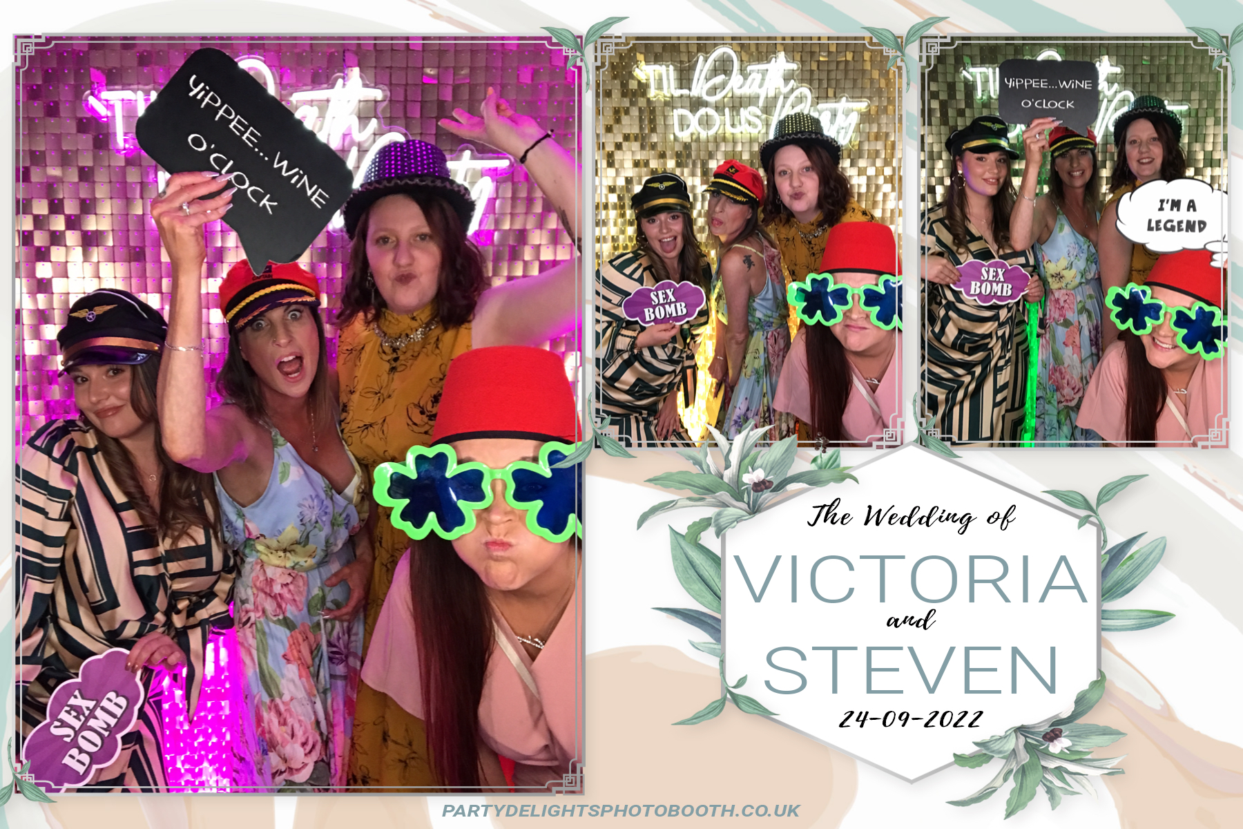 Steven and Victoria’s wedding | View more photos from the event at gallery.partydelightsphotobooth.co.uk/u/PartyDelightsPhotoBooth/Steven-and-Victoria’s-wedding
