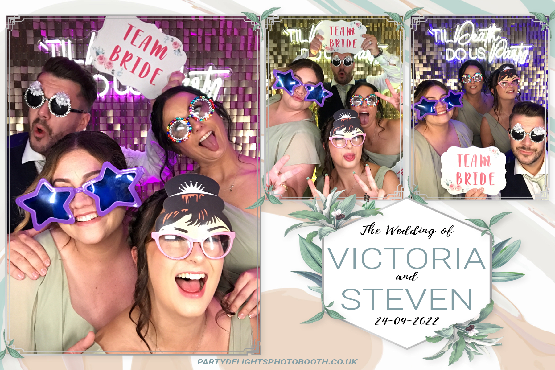 Steven and Victoria’s wedding | View more photos from the event at gallery.partydelightsphotobooth.co.uk/u/PartyDelightsPhotoBooth/Steven-and-Victoria’s-wedding