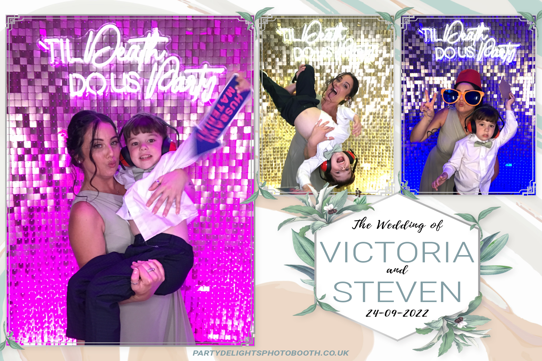 Steven and Victoria’s wedding | View more photos from the event at gallery.partydelightsphotobooth.co.uk/u/PartyDelightsPhotoBooth/Steven-and-Victoria’s-wedding
