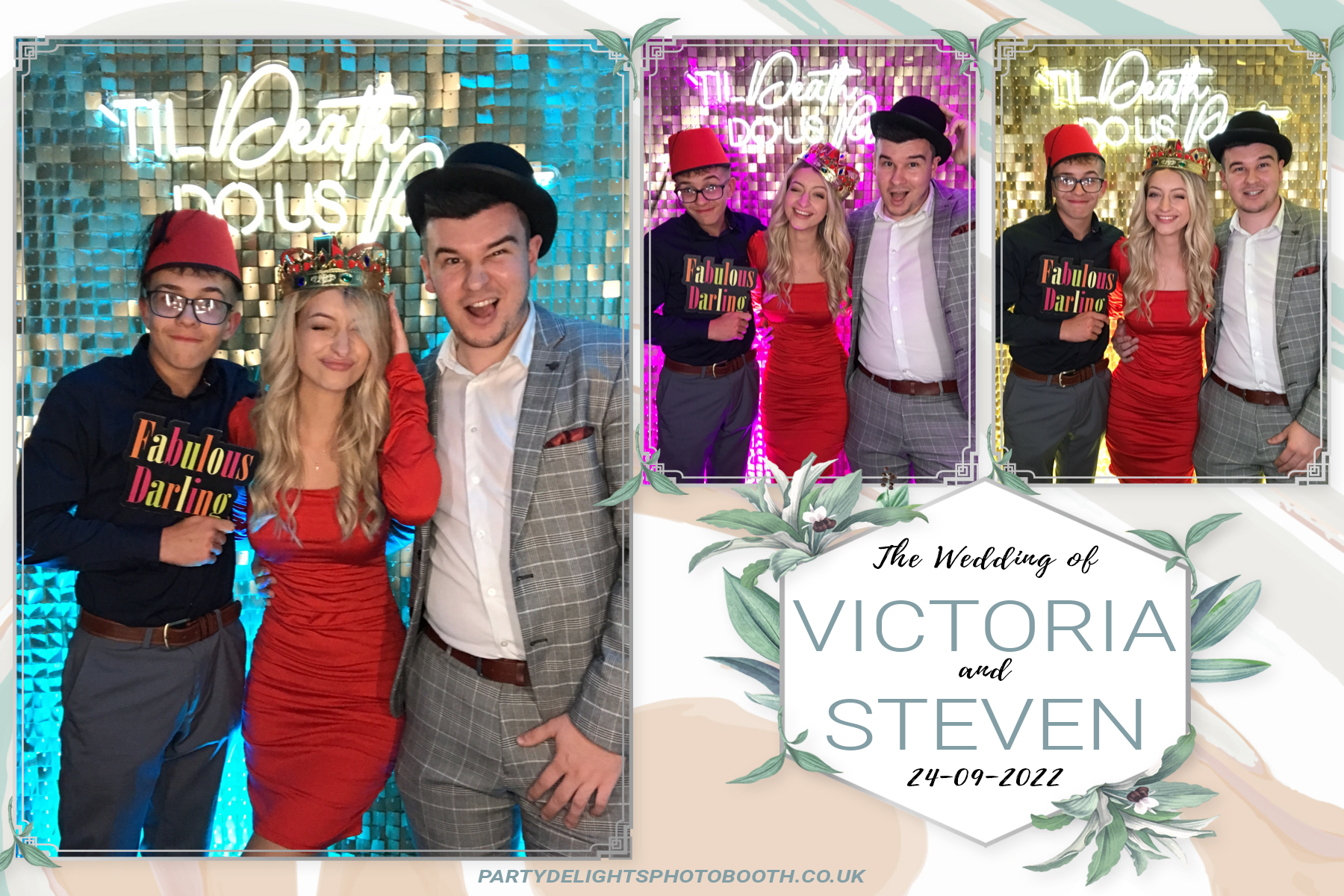 Steven and Victoria’s wedding | View more photos from the event at gallery.partydelightsphotobooth.co.uk/u/PartyDelightsPhotoBooth/Steven-and-Victoria’s-wedding
