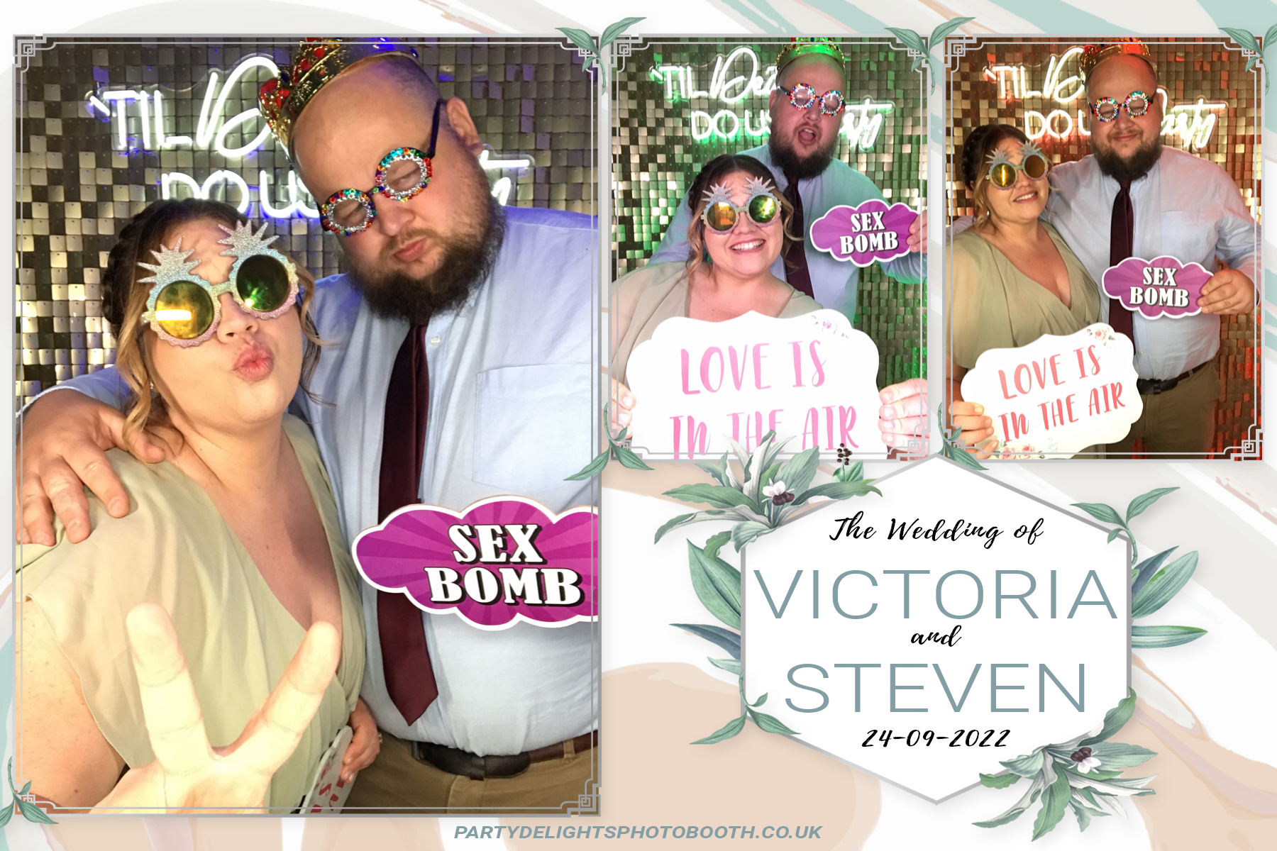Steven and Victoria’s wedding | View more photos from the event at gallery.partydelightsphotobooth.co.uk/u/PartyDelightsPhotoBooth/Steven-and-Victoria’s-wedding
