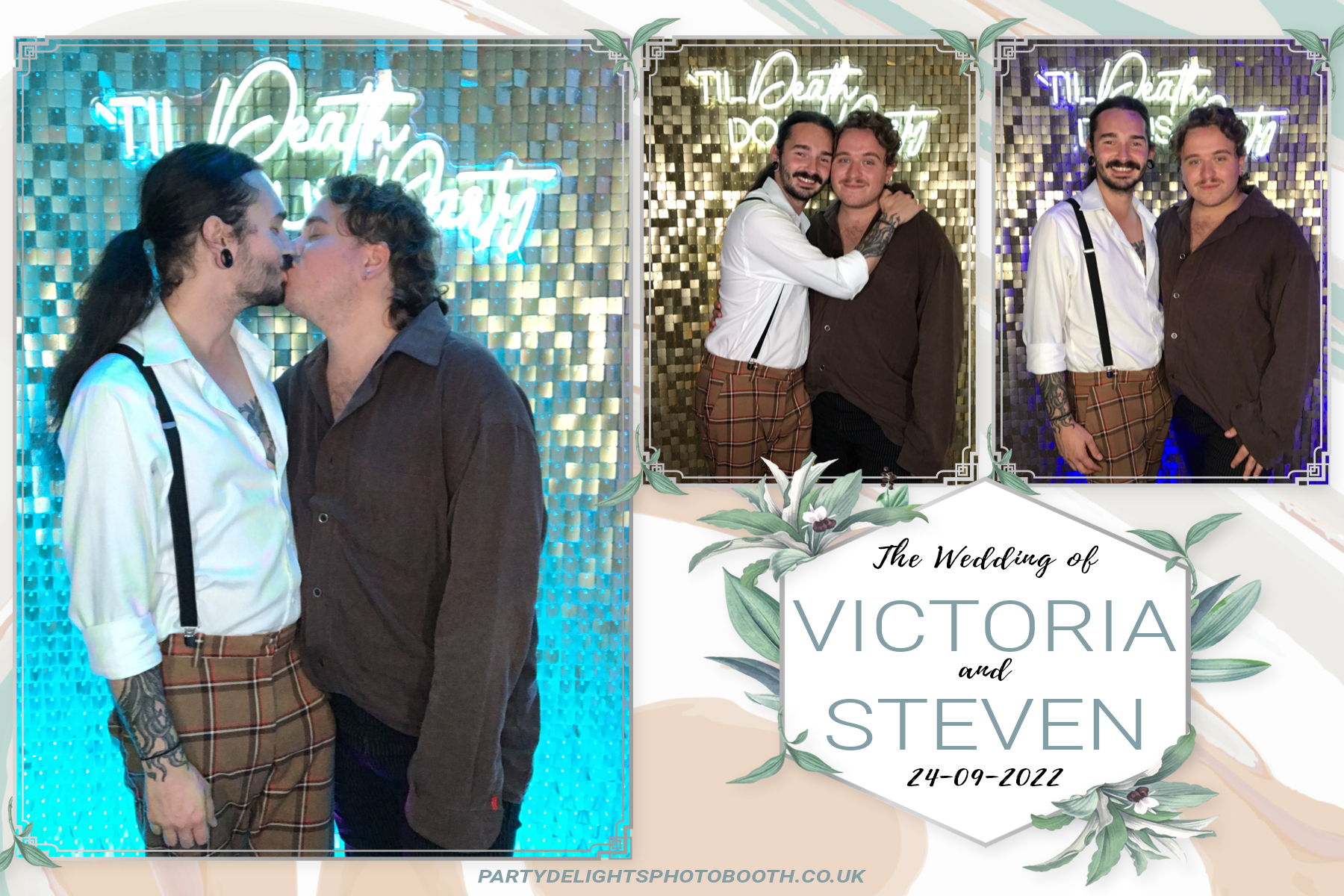 Steven and Victoria’s wedding | View more photos from the event at gallery.partydelightsphotobooth.co.uk/u/PartyDelightsPhotoBooth/Steven-and-Victoria’s-wedding