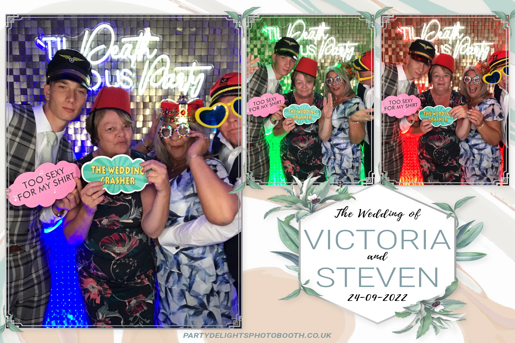 Steven and Victoria’s wedding | View more photos from the event at gallery.partydelightsphotobooth.co.uk/u/PartyDelightsPhotoBooth/Steven-and-Victoria’s-wedding