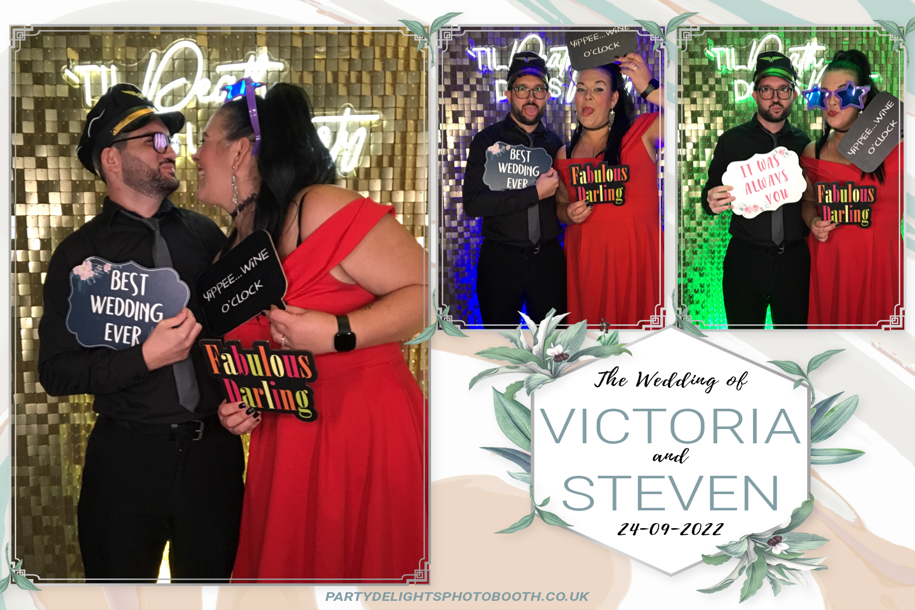 Steven and Victoria’s wedding | View more photos from the event at gallery.partydelightsphotobooth.co.uk/u/PartyDelightsPhotoBooth/Steven-and-Victoria’s-wedding