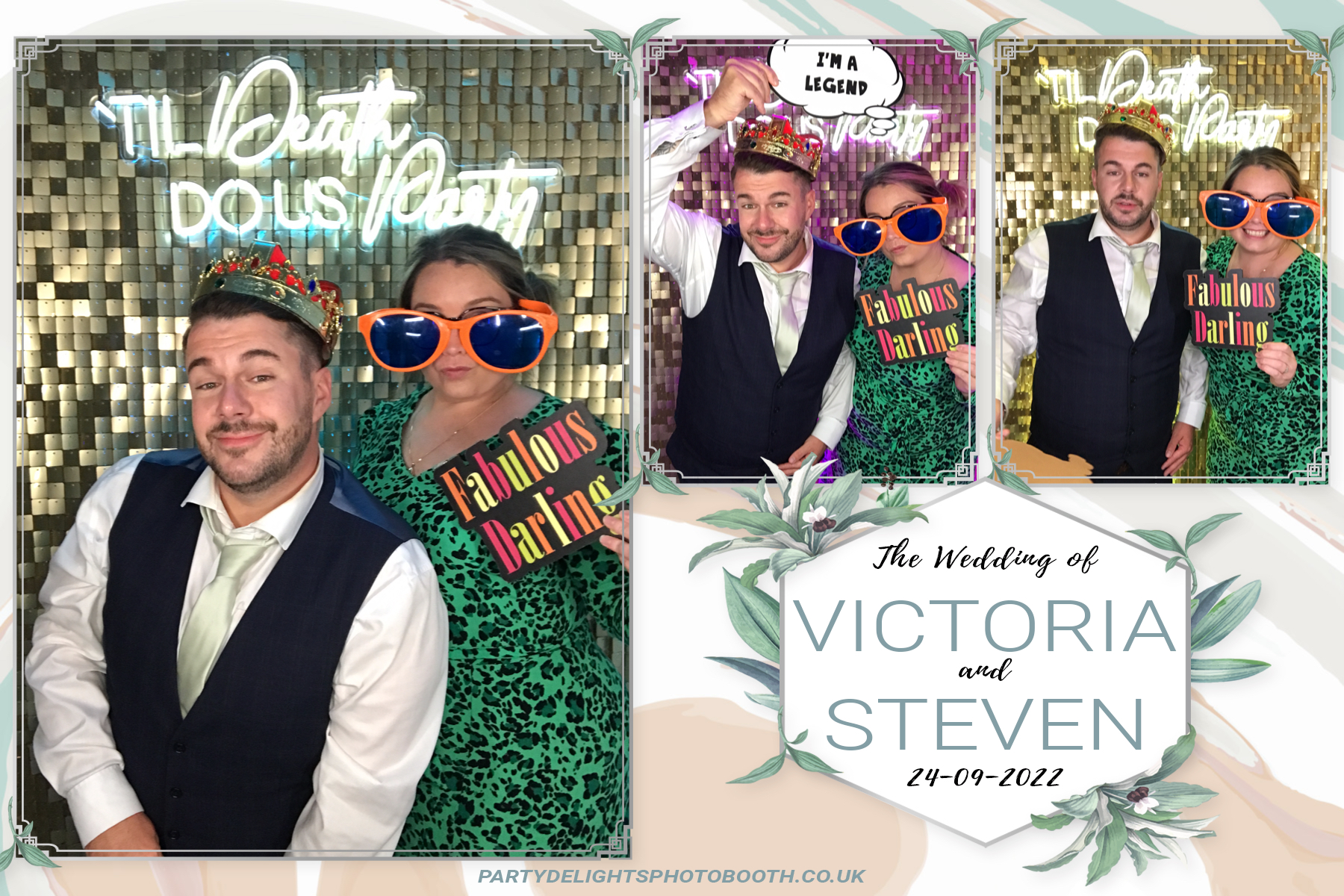 Steven and Victoria’s wedding | View more photos from the event at gallery.partydelightsphotobooth.co.uk/u/PartyDelightsPhotoBooth/Steven-and-Victoria’s-wedding
