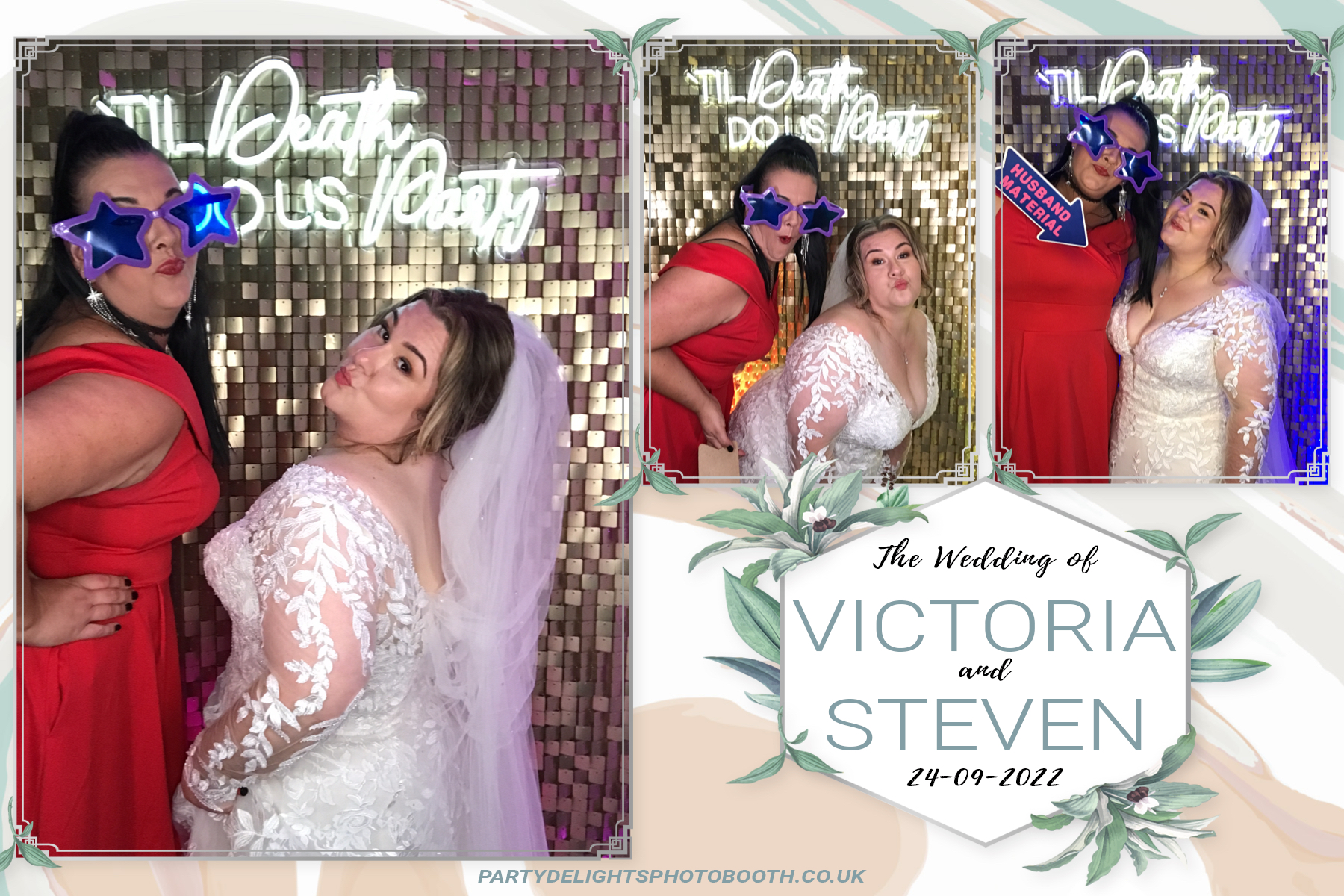 Steven and Victoria’s wedding | View more photos from the event at gallery.partydelightsphotobooth.co.uk/u/PartyDelightsPhotoBooth/Steven-and-Victoria’s-wedding